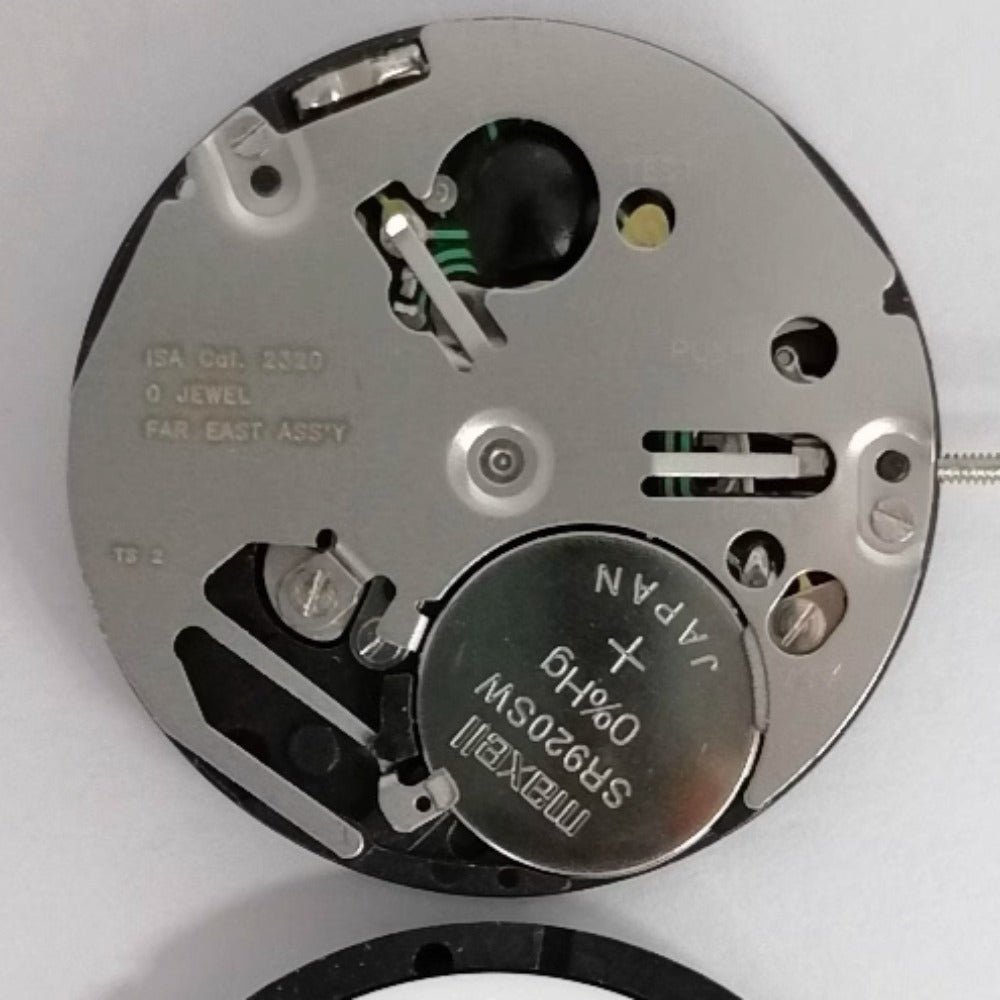 Swiss Made ISA2320 Quartz Movement 3 Hands Single Calendar Watch Part