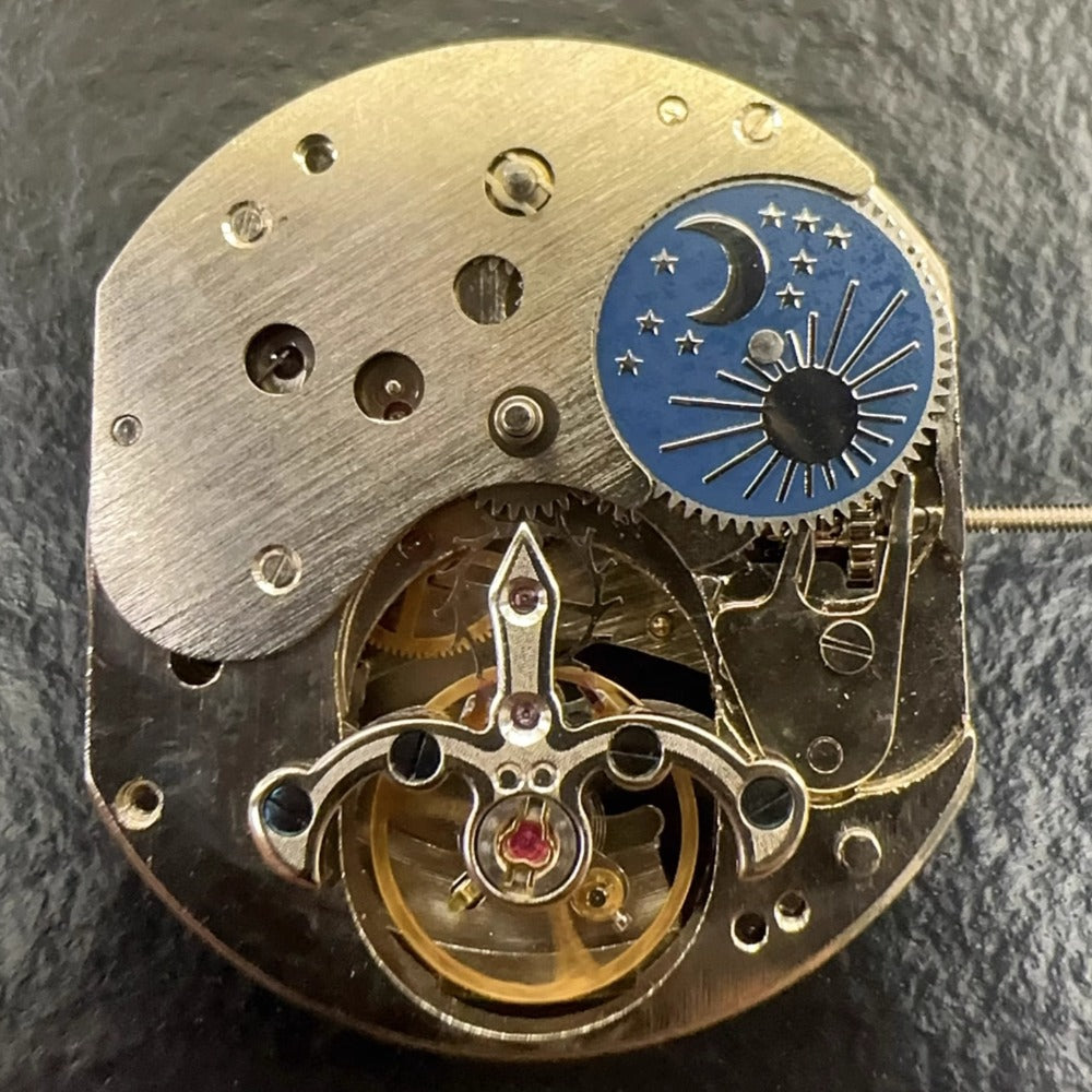 Liaocheng 3 Hands Timezone F8031 Automatic Mechanical Movement  Moonphase At 2