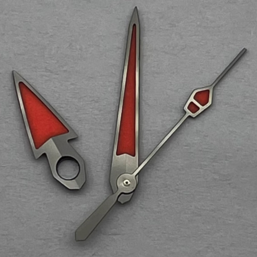 Black Trim C3 Red Lume Vintage Hands for NH34 NH35 NH36 NH38 NH39 NH70 NH72