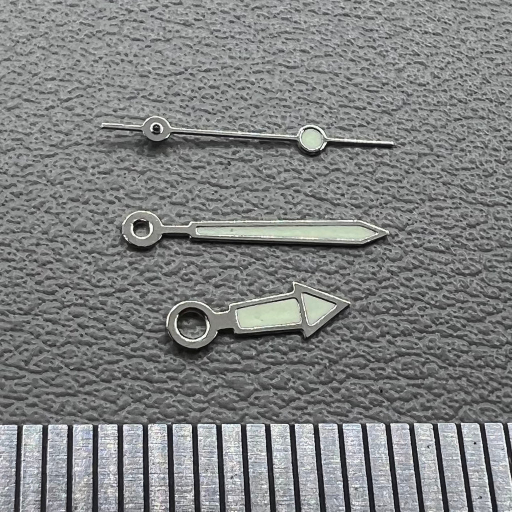2 Sets/Pack Luminous Set of Watch Hands Set for Miyota 2035 Movement NO.3230