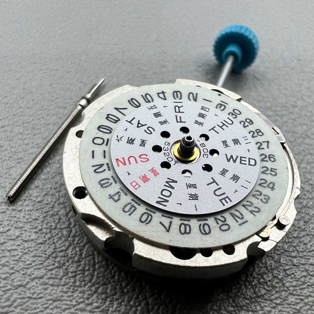 Japan Miyota 6T51 Silver Plated Automatic Mechanical Movement