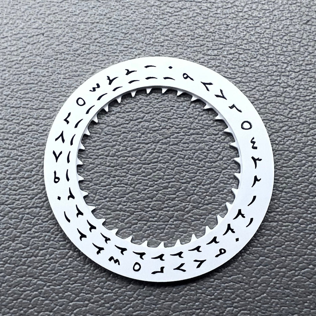Arabic Date Disk Wheel for Mechanical NH35 Movement Crown@3.0