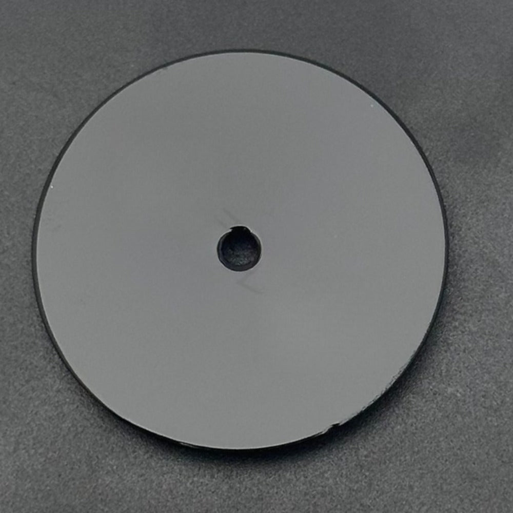 28.5mm Black Oak Gum Modified Watch Dial For NH35 NH36 No Calendar