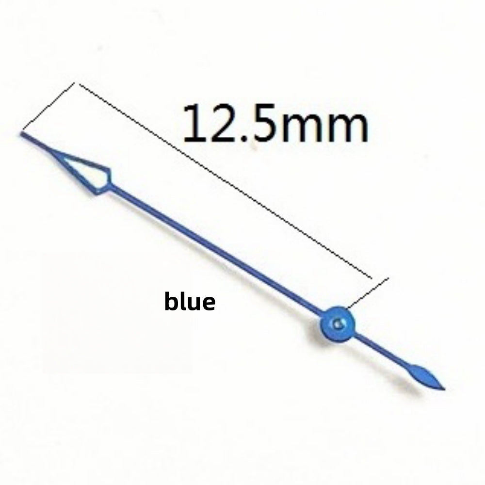 3pcs 12.5mm Blue with Lume Watch Hands for Lady Seagull ST6 Automatic Mechanical