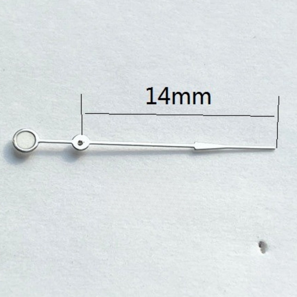 3pcs 14mm White with Lume Watch Hands for Lady Seagull ST6 Automatic Mechanical