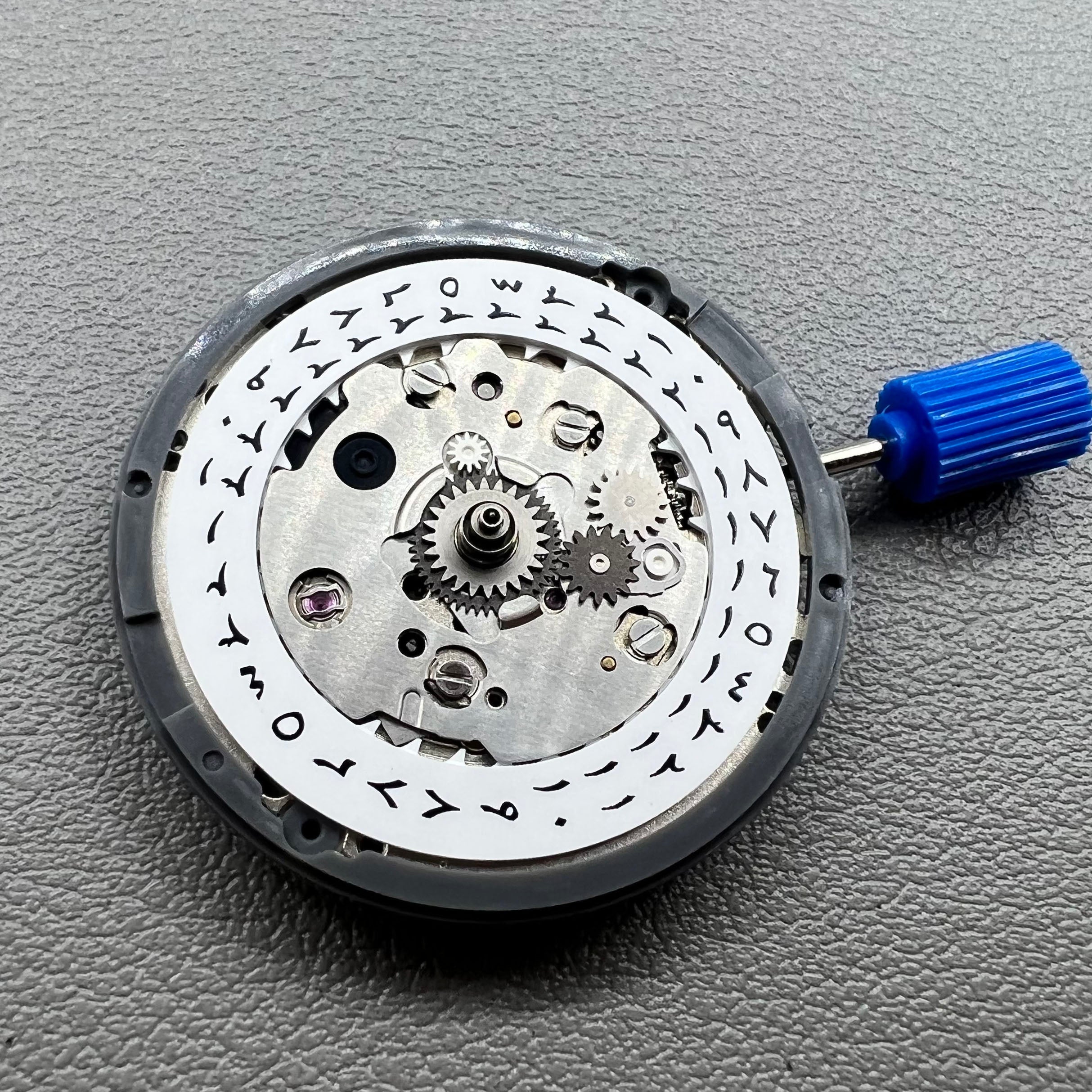 Seiko NH34 Automatic Mechanical GMT Movement Hacking Seconds Arabic Date@3