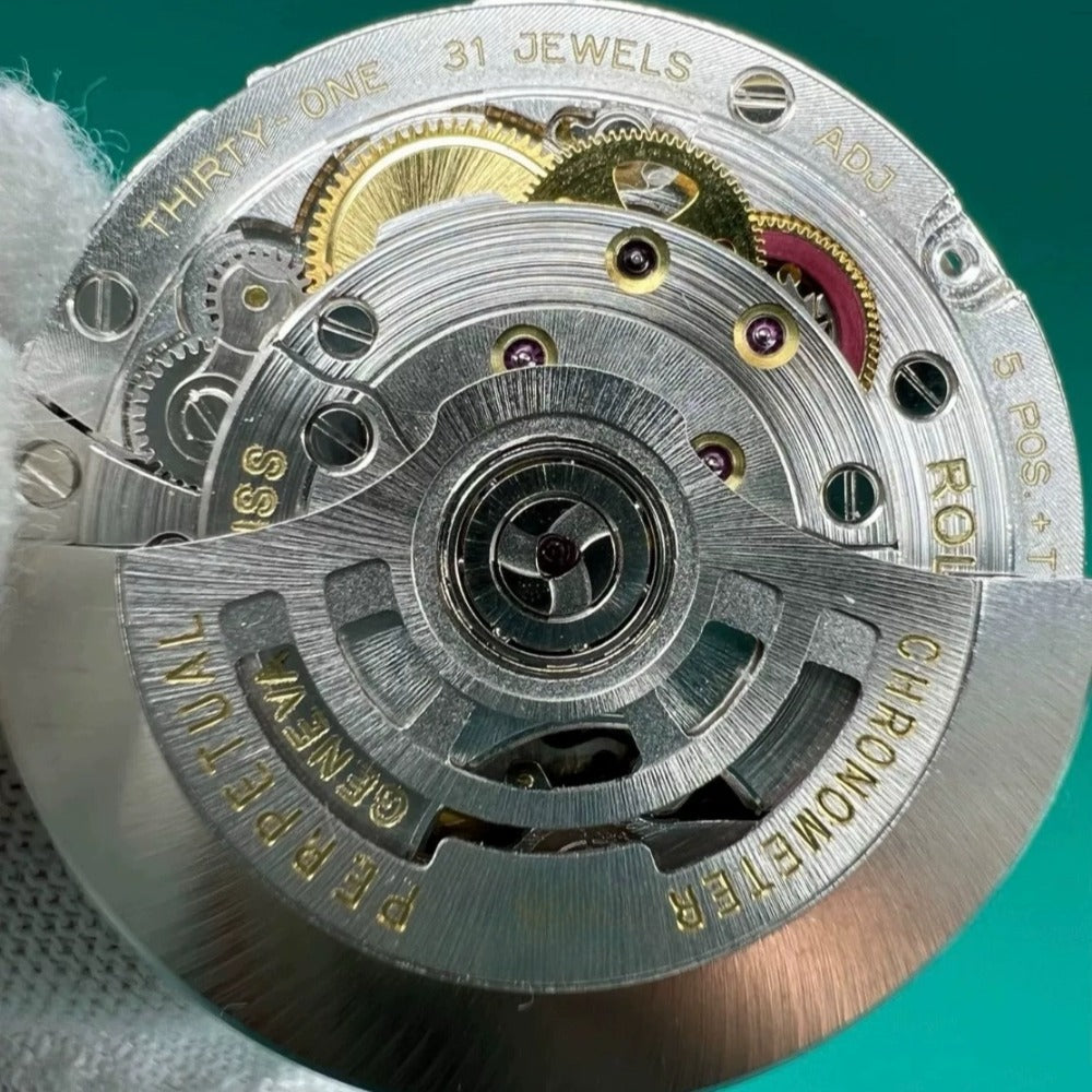 Shanghai China Made 3285 Automatic Mechanical Movement 4 Hands GMT Greenwich