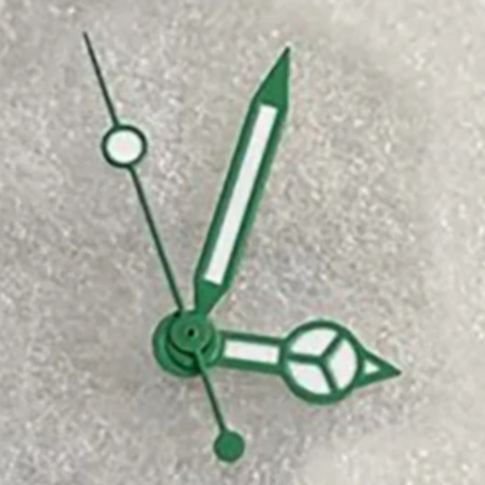Green Trim 8mmx12mmx12.5mm Green Lume Hands Set for NH34 NH35 NH36 NH38 NH39