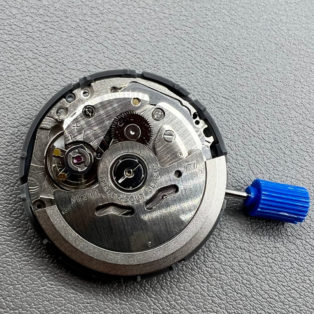 Seiko NH34 Automatic Mechanical GMT Movement Hacking Seconds Arabic Date@3