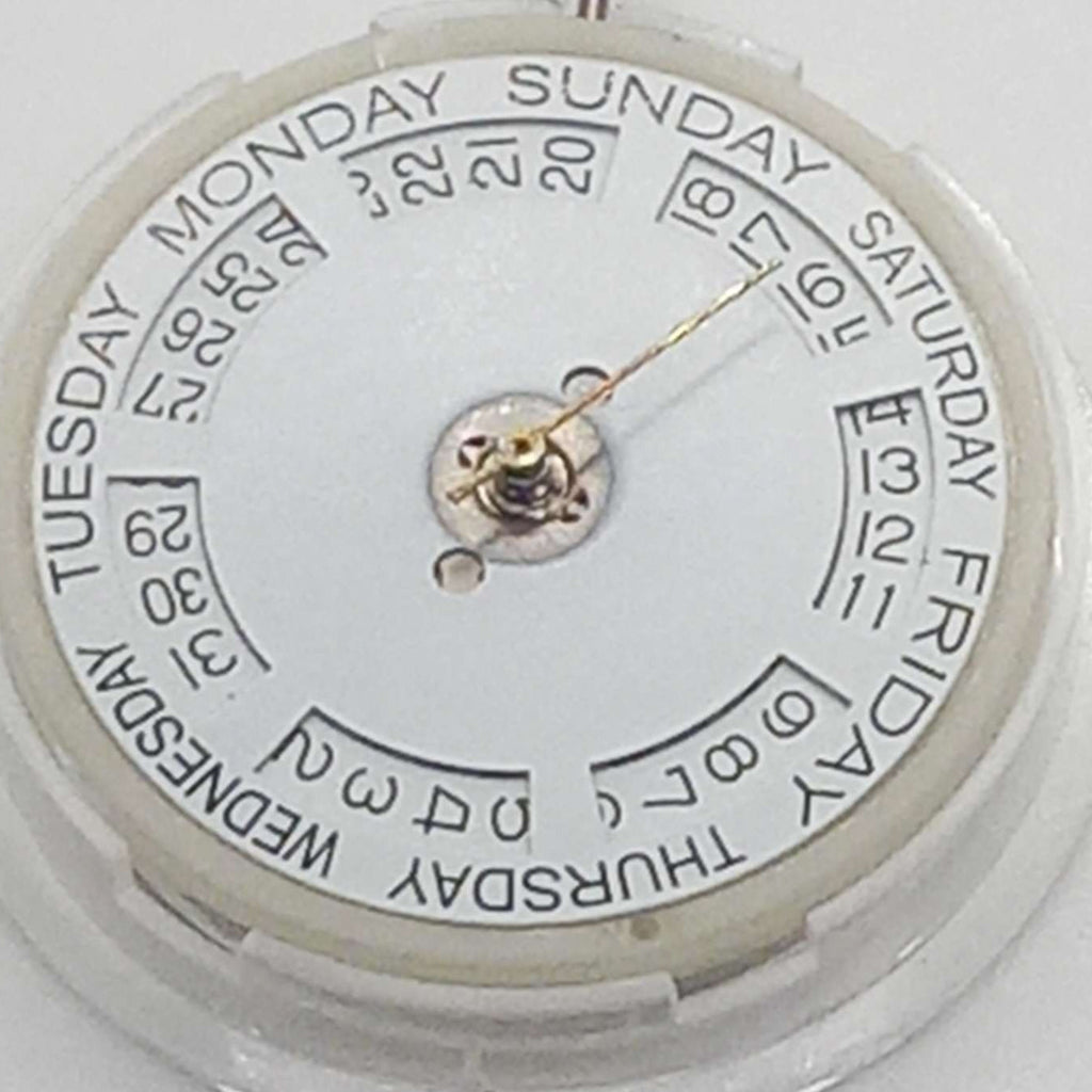 China Made Seagull ST16 Mechanical Up Down Calendar White Disk Watch Part