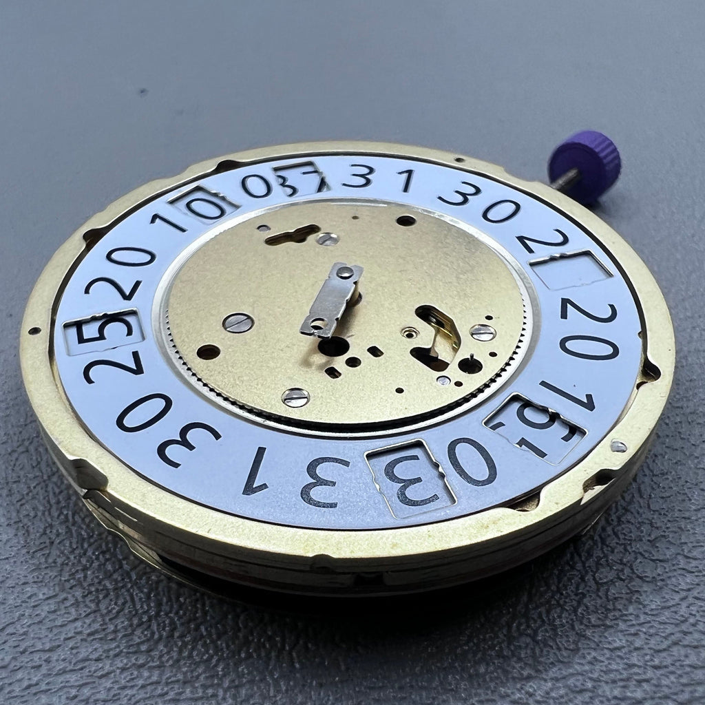 Swiss Ronda 7004.B 7004B Quartz Movement Small Big Date@12 Second@6