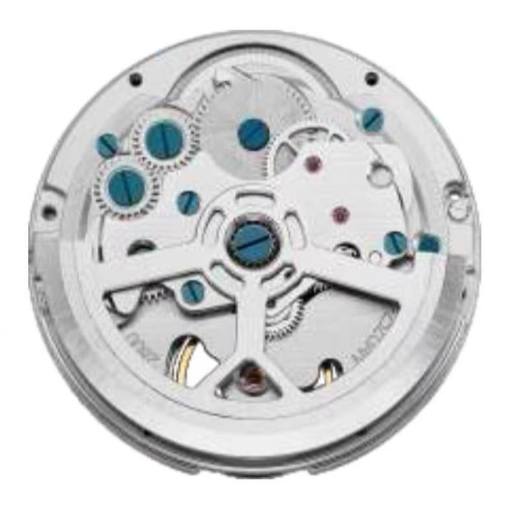 China Made 2800 Silver Automatic Mechanical Movement 3 Hands Bare Balance At 6