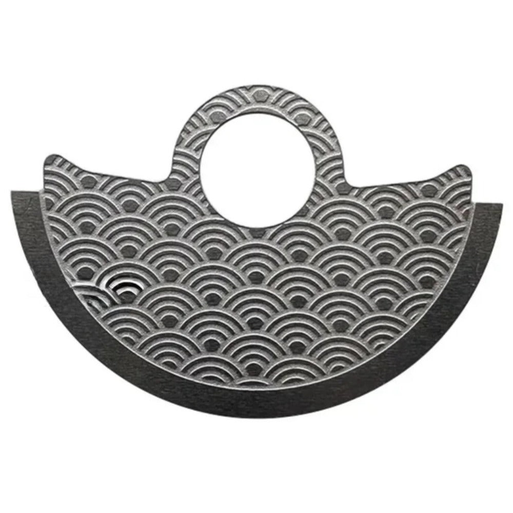 Light Black Rotor Oscillating Weight Overlay Fit for NH35 NH36 7S26 4R35