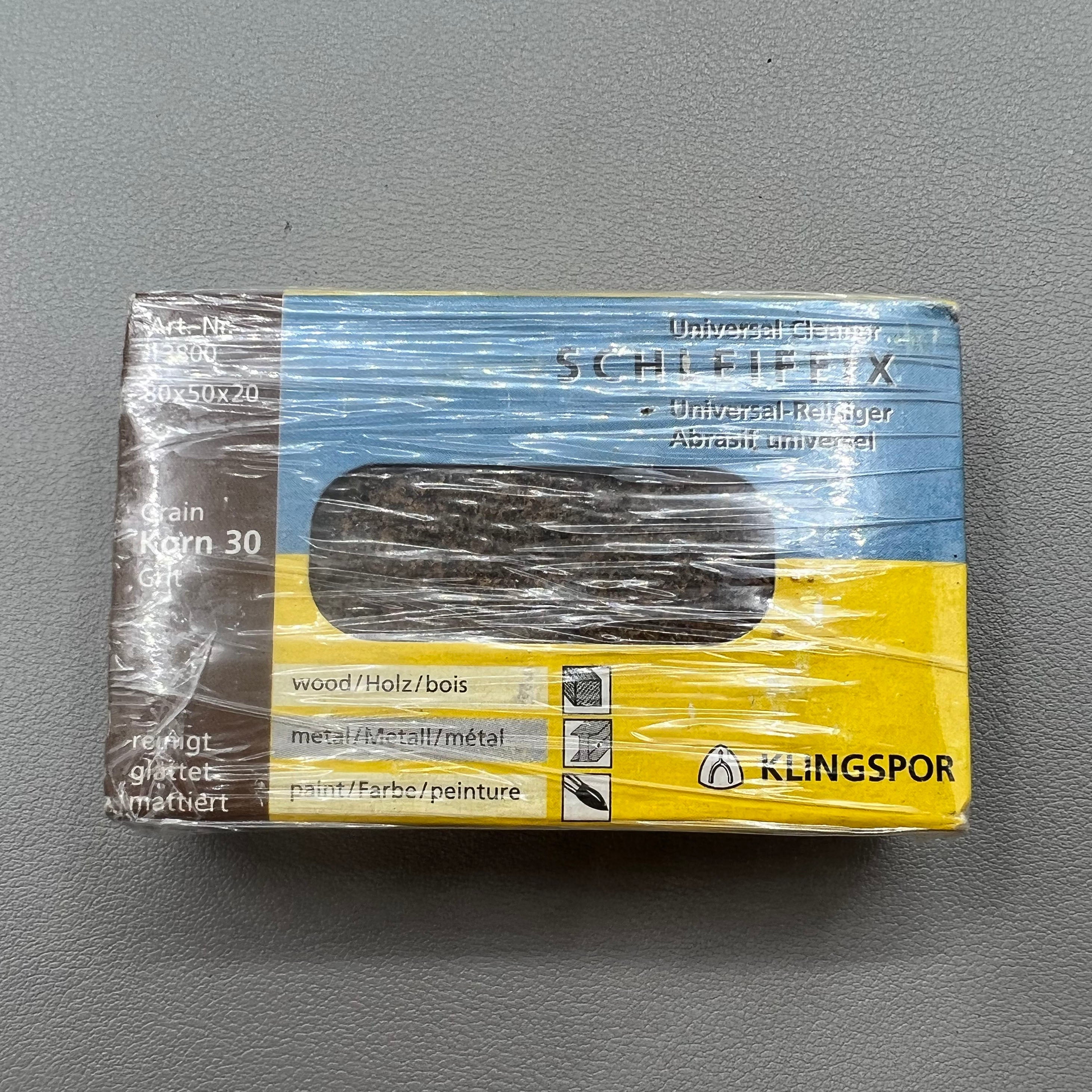 MSA26.297-240 CHLEIFFIX Abrasive Eraser Block Size : 80 x 50 x 20mm