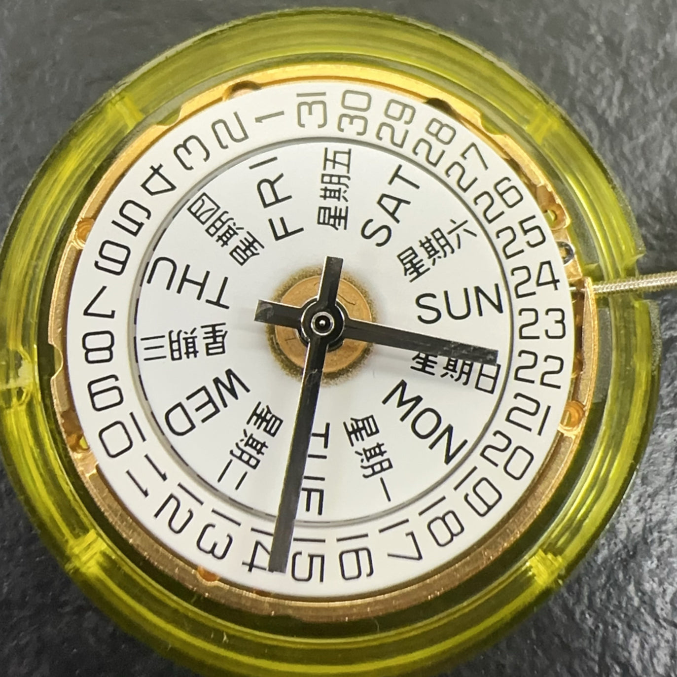 Tianjin Seagull 2836-2 V8 Golden Machanical Double Calendar Replace ETA2836-2