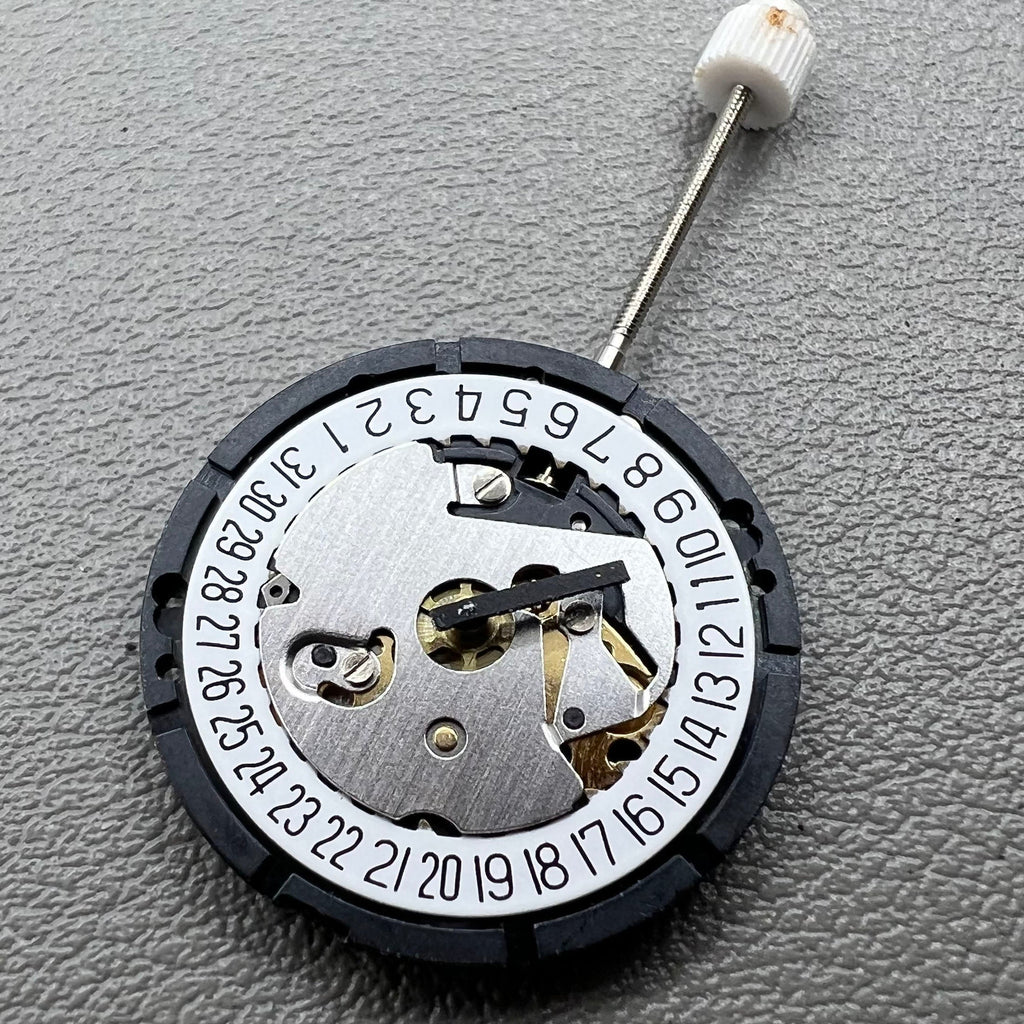 Swiss ISA 338 Quartz Movement Date@6 3 Hands