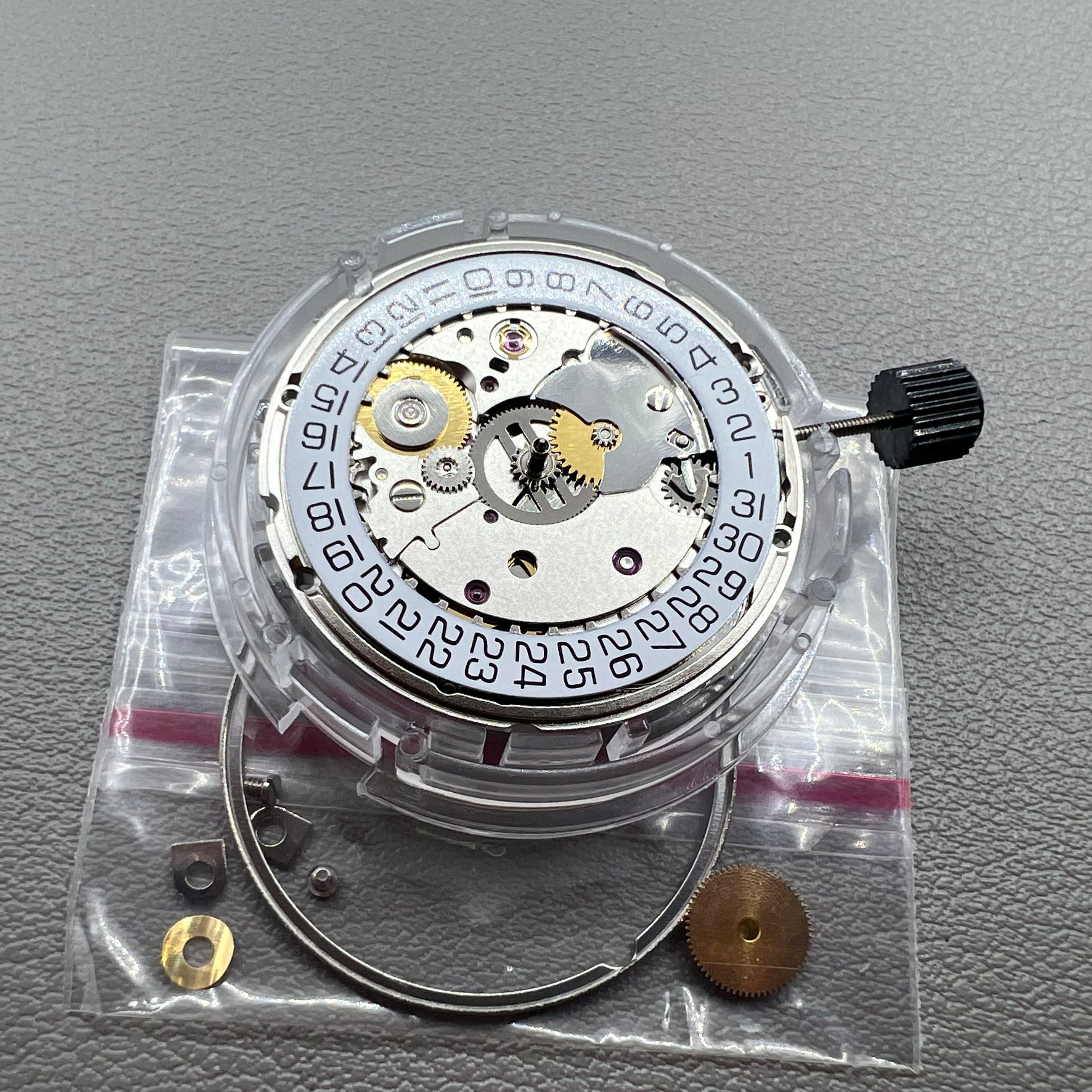 Seagull ST2130 Automatic Movement Silver Plated Clone for ETA 2824-2 Replacement