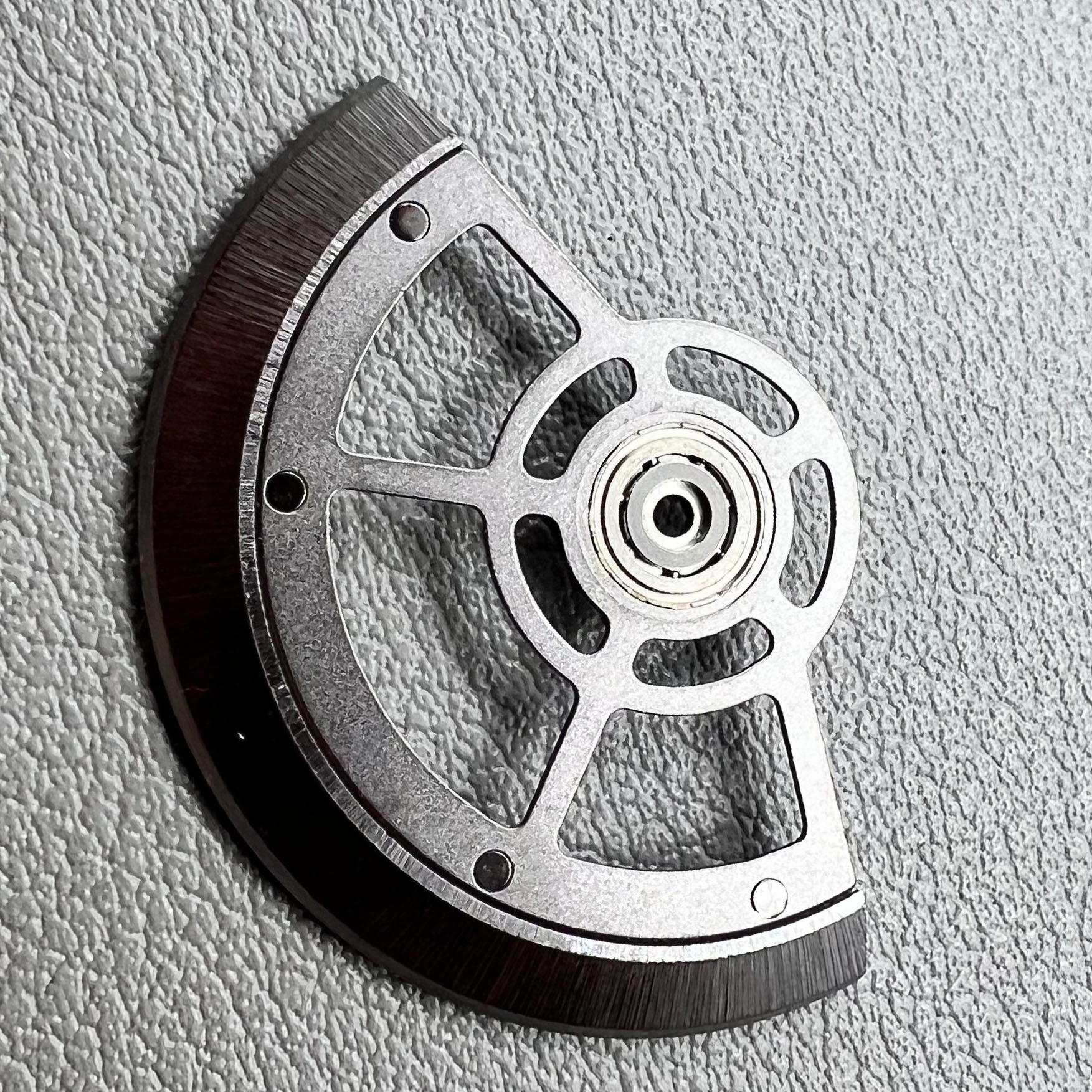 Black Hollow Rotor Oscillating Weight fit for SL4802 Mechanical Movement