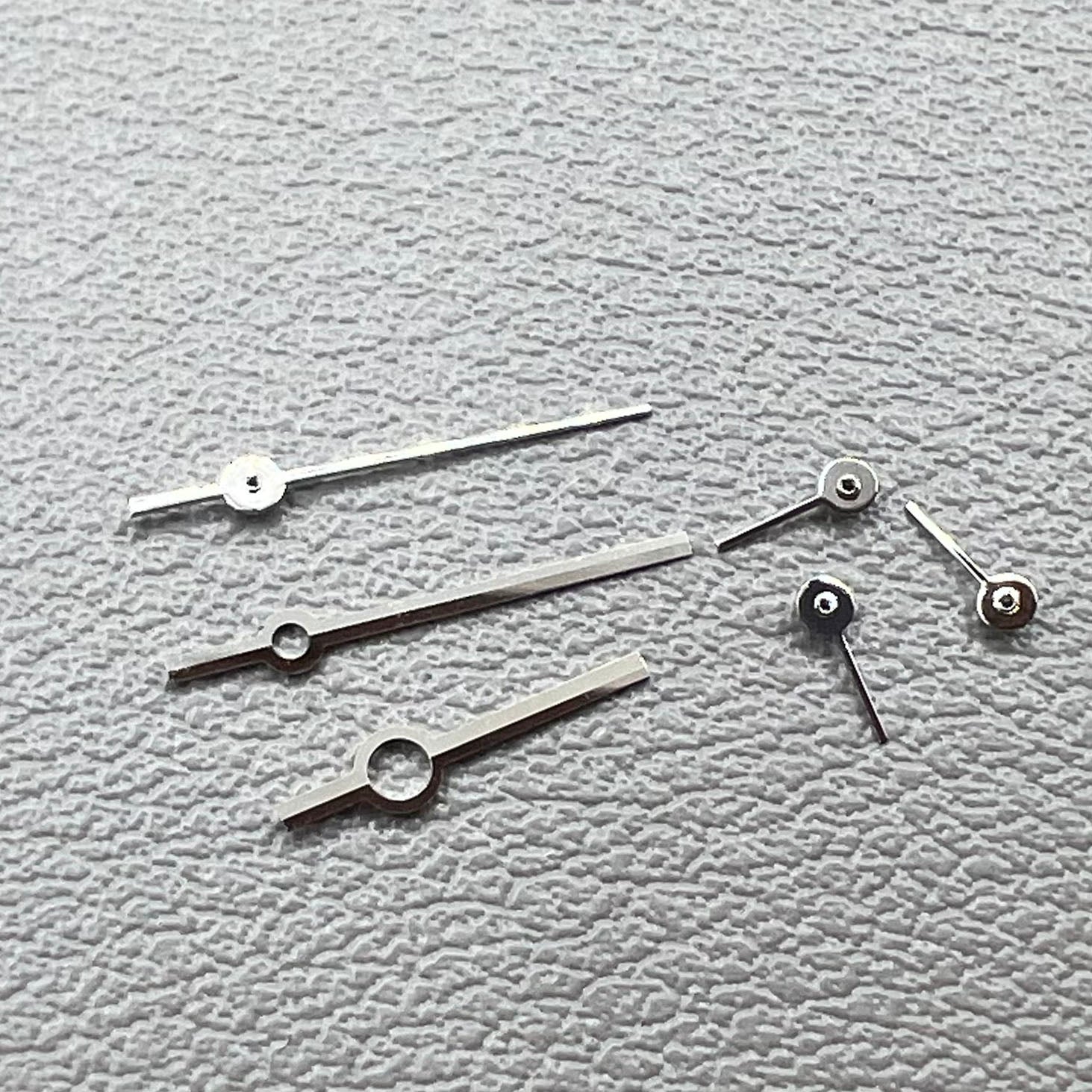 Silver Watch Hands Set for Ronda 5030.D Quartz Movement #P1-H5-NO18