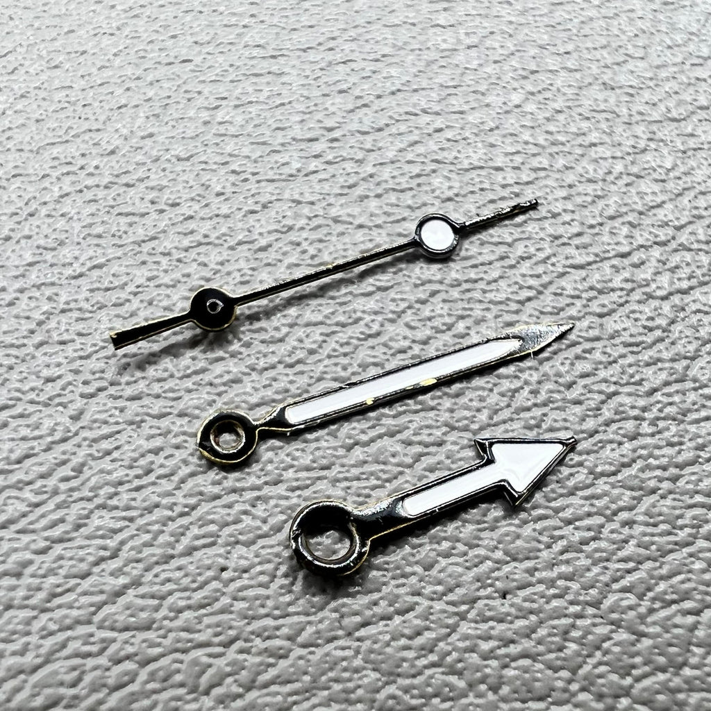 2 Sets/Pack NO.1244 Black Set of Watch Hands Set for Miyota 2035 Movement