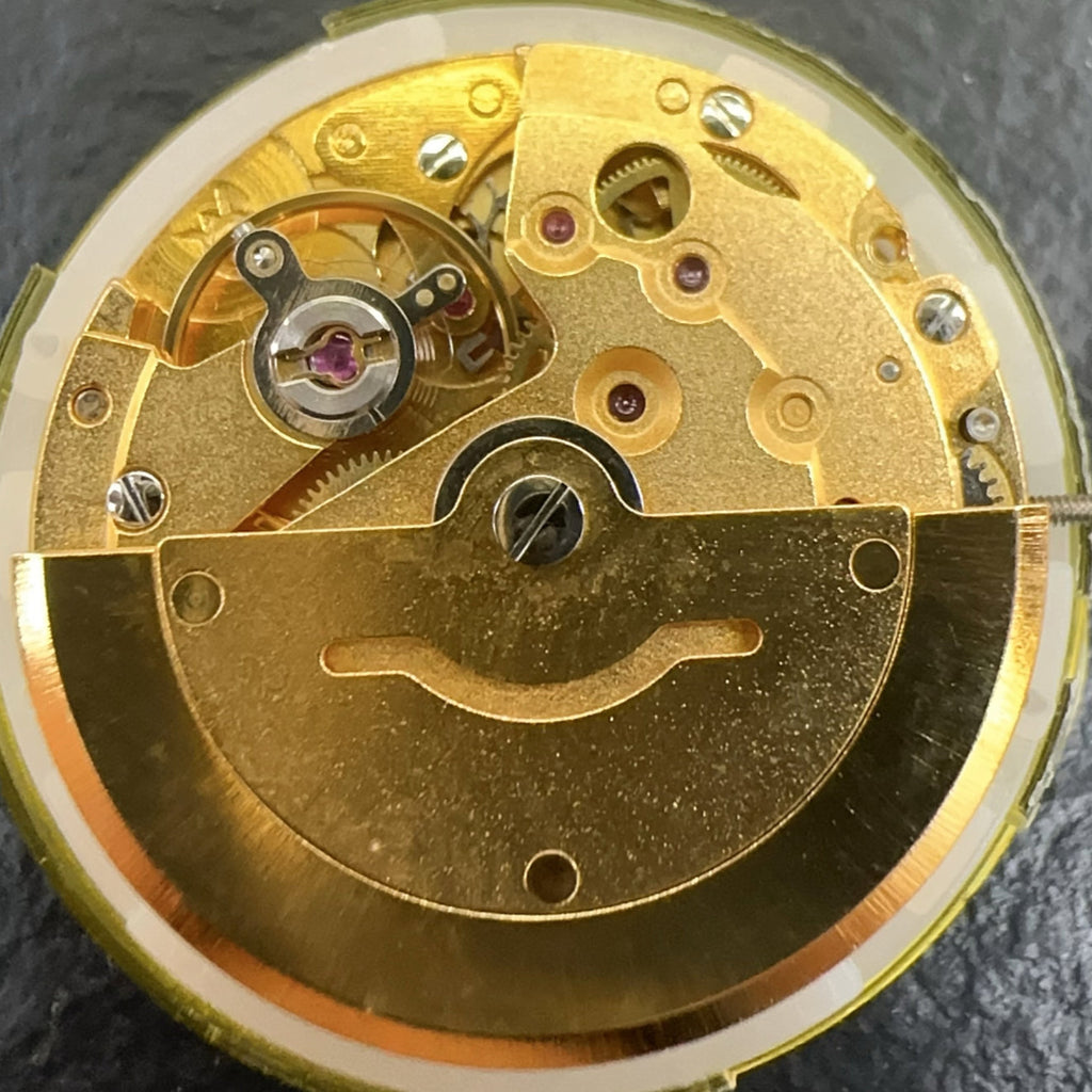 Chinese 8205 2813 Mingzhu Golden Mechanical Movement Double Calendar Date At 6