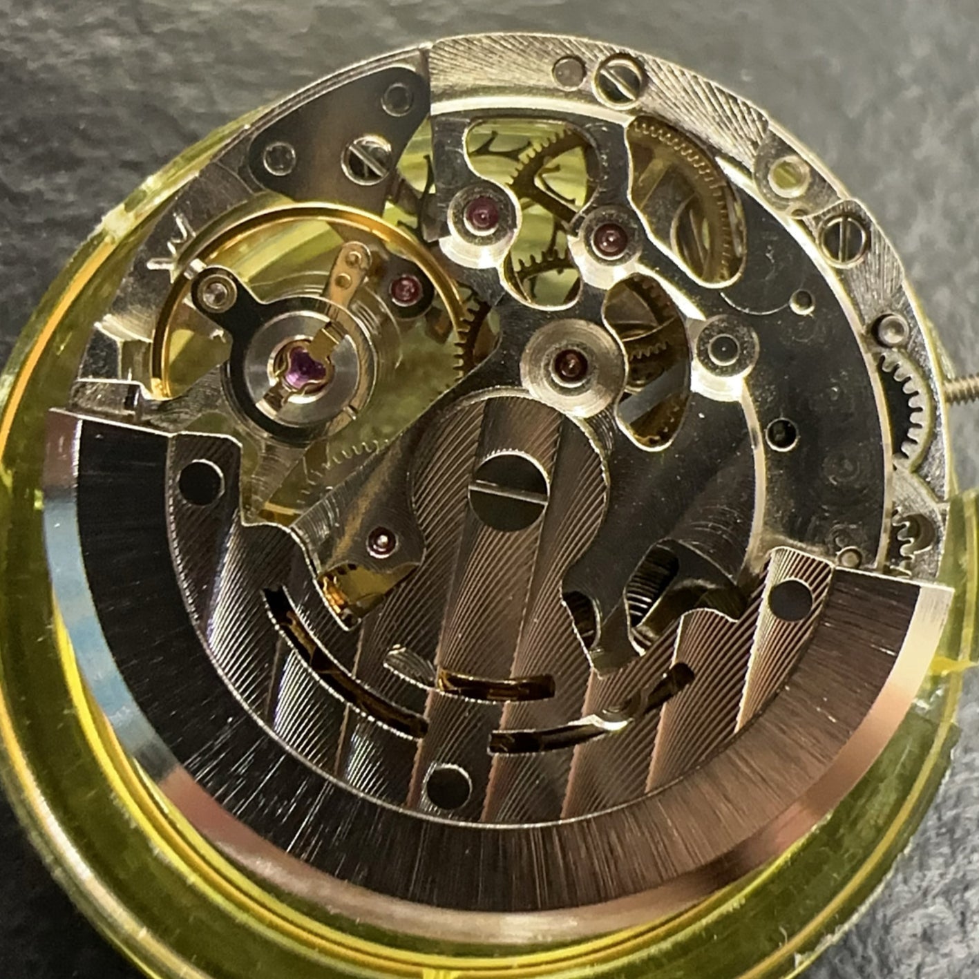 Mingzhu 7120 Automatic Mechanical Movement No Calendar 3 Hands Hollow Watch Part