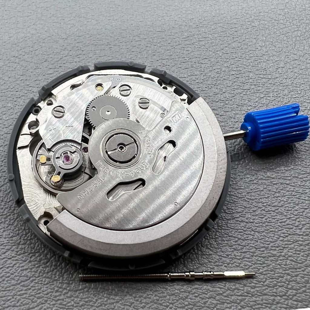 Japan NH36 Automatic Mechanical Movement Japanese Date Dial Crown@3.8