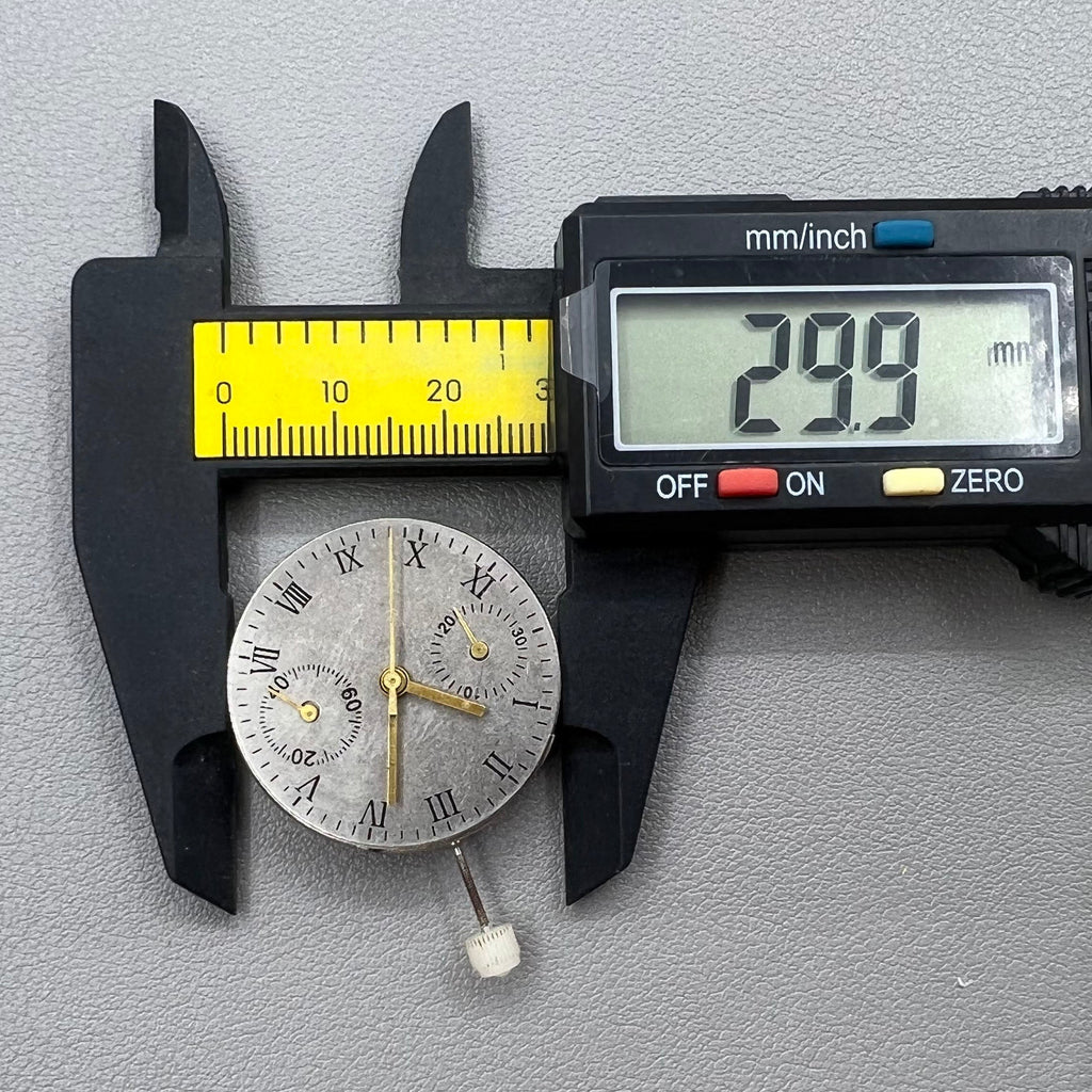 China 7750 Chronograph Movement 2 Hands Small Second @6@12