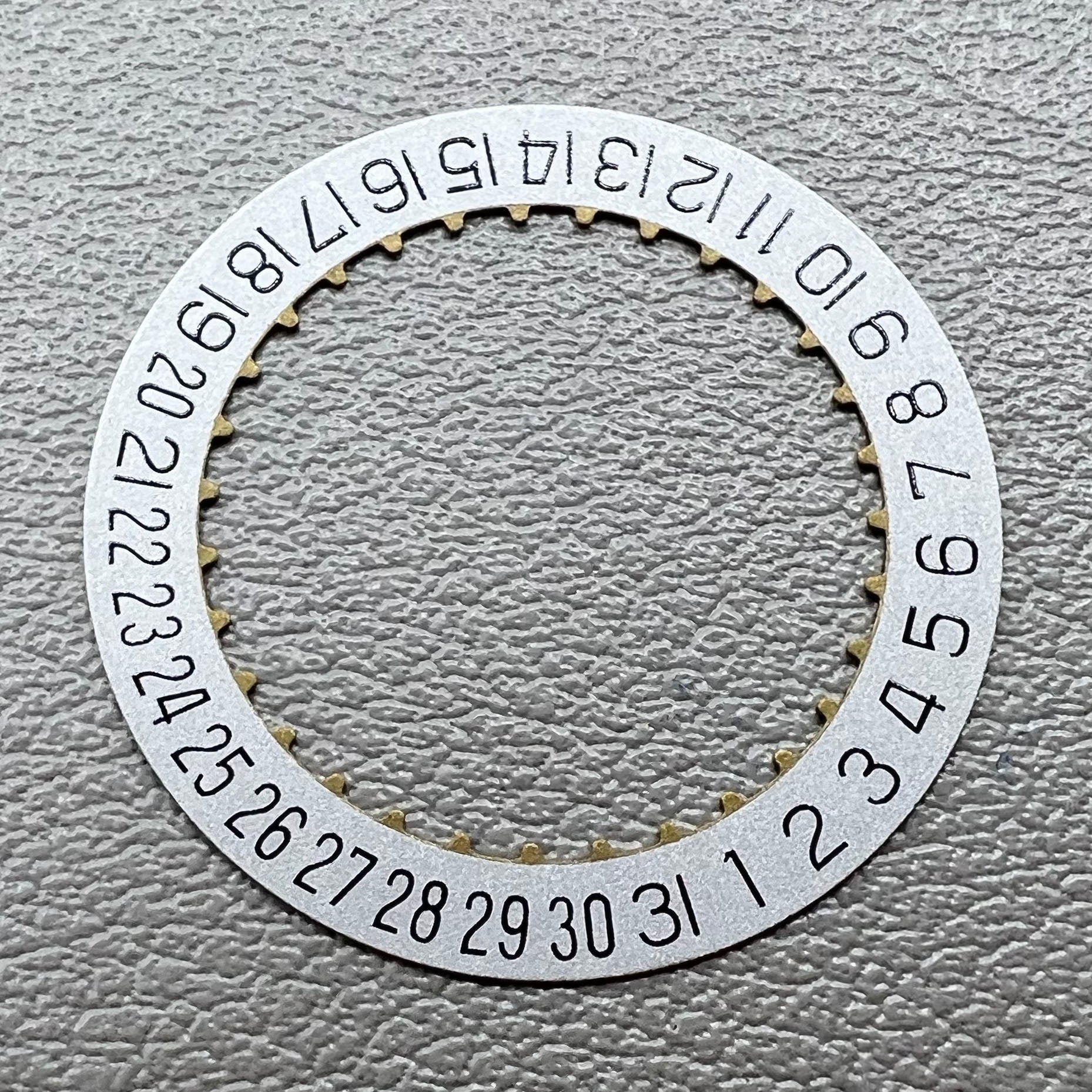 Sandus Font Date Disk Wheel Date@6 Generic for Cartier Blue Balloon ETA 2892