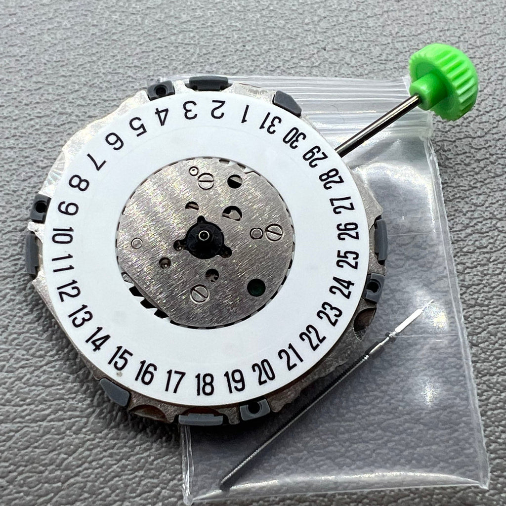 Japan Miyota 4U13 Quartz Movement 3 Hands Date@6 Single Calendar  Super Thin