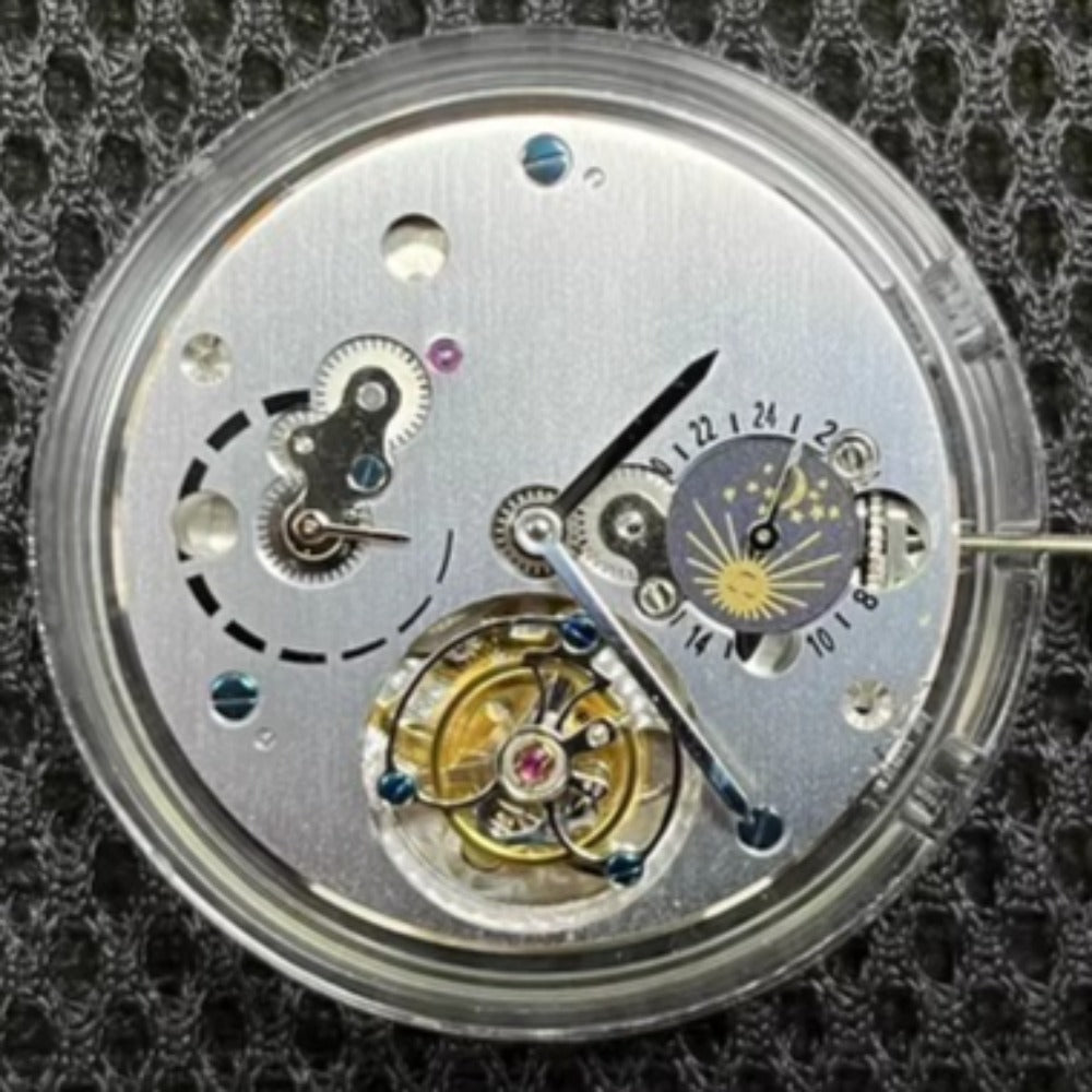 Dandong 5212 Automatic Mechanical Movement with Flywheel Moonphase
