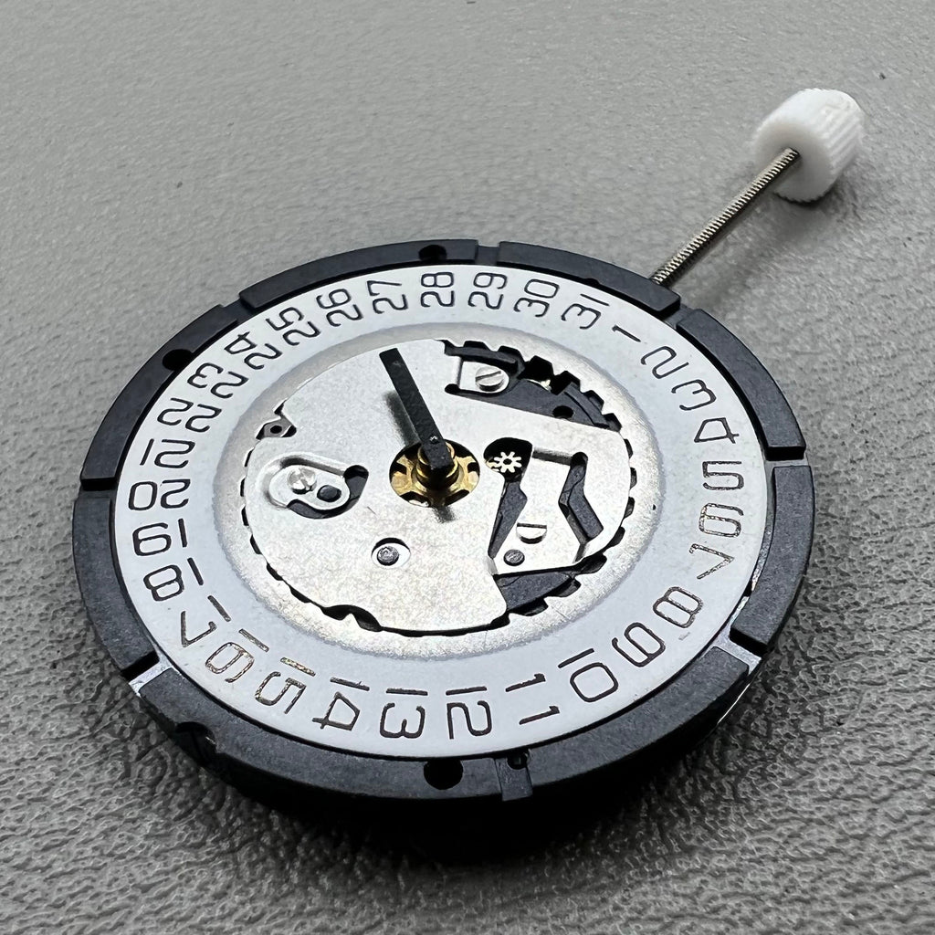 Swiss ISA 2320 White Dial Quartz Movement Date@3