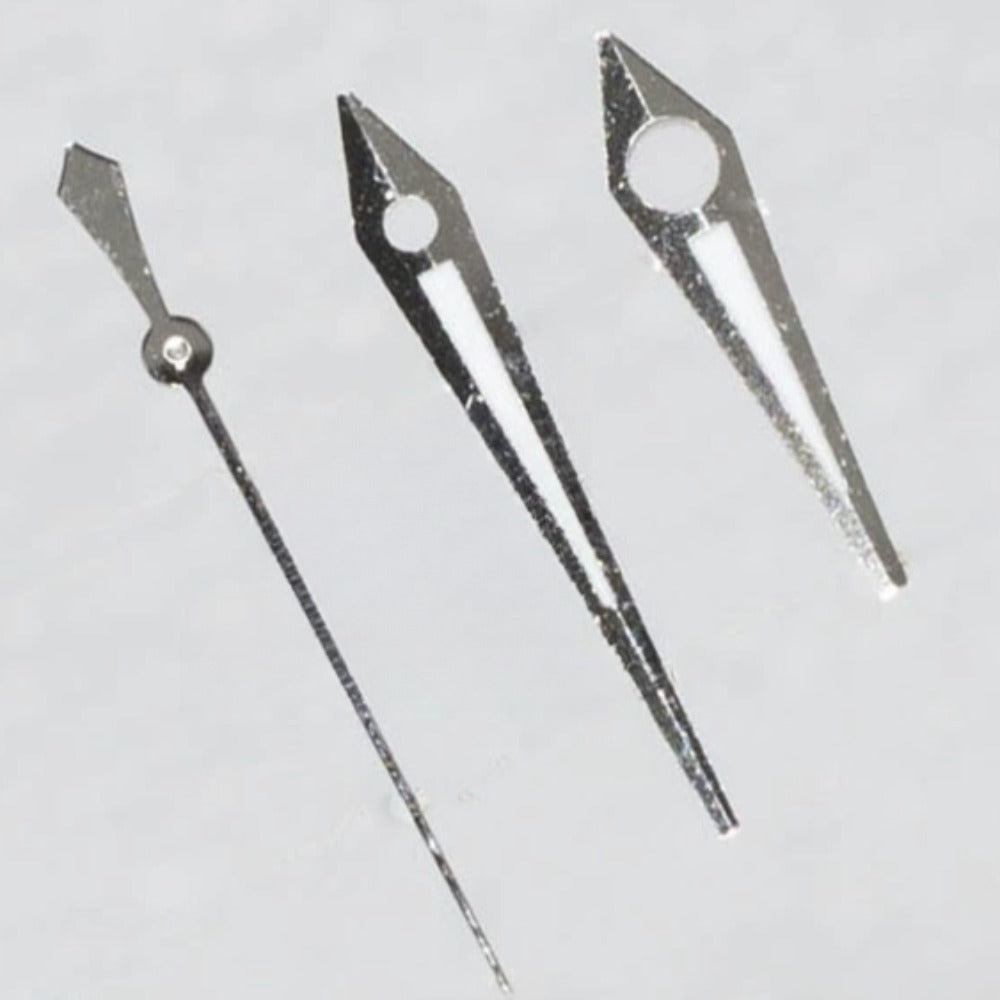 Silver Trim Luminous Arrow Shape Hands for ETA2836 2824 2892A2 ETA28 Series