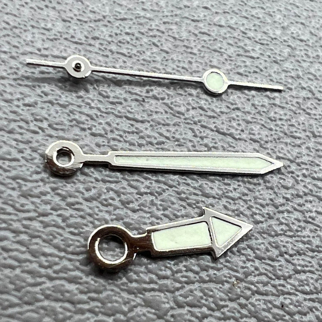 2 Sets/Pack Luminous Set of Watch Hands Set for Miyota 2035 Movement NO.3230