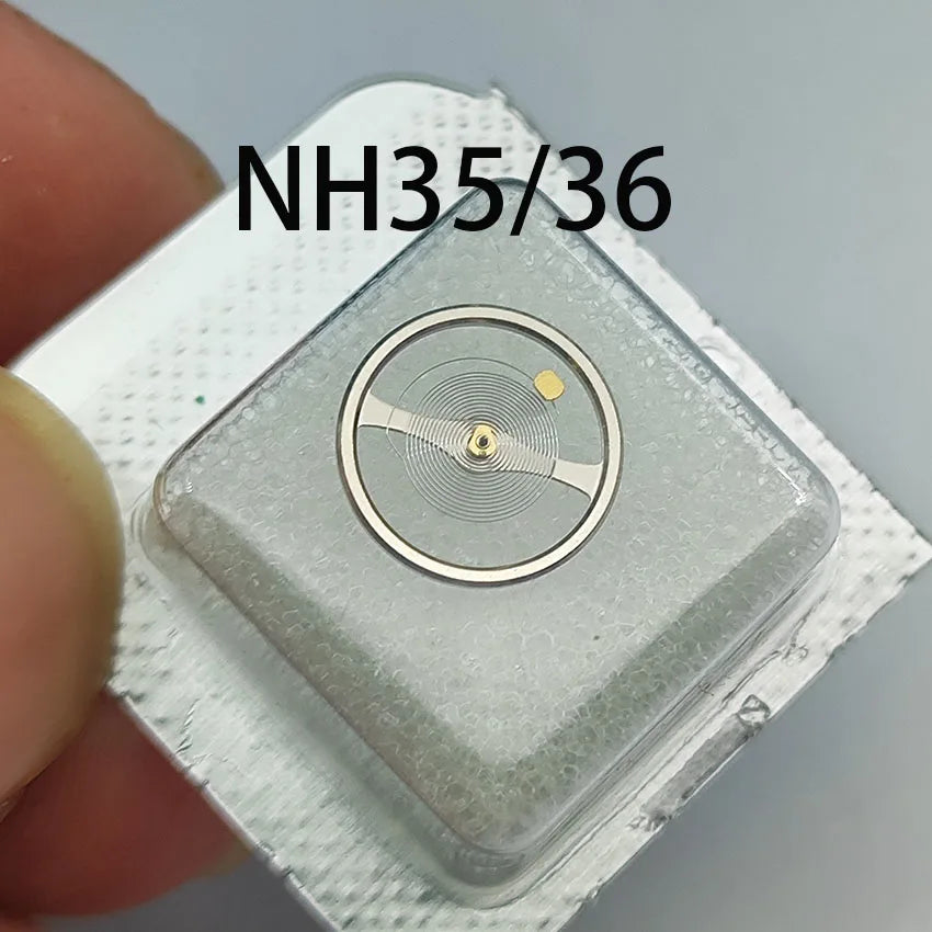 Silver Complete Balance Wheel Generic for NH35 NH36 NH38 NH39 Movement