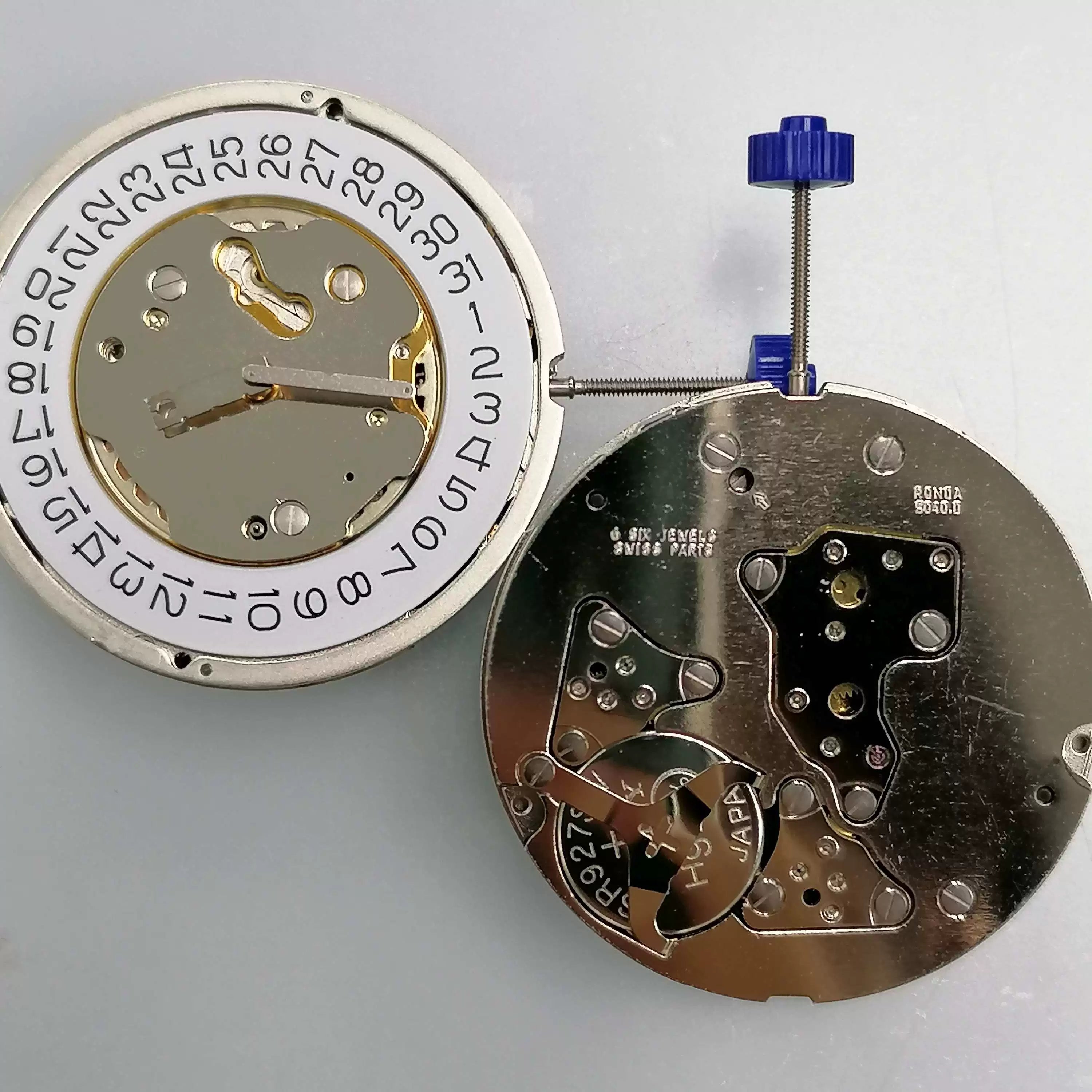 Swiss Part Ronda 5040.D Quartz Movement 5040D Date At 4 Watch Part