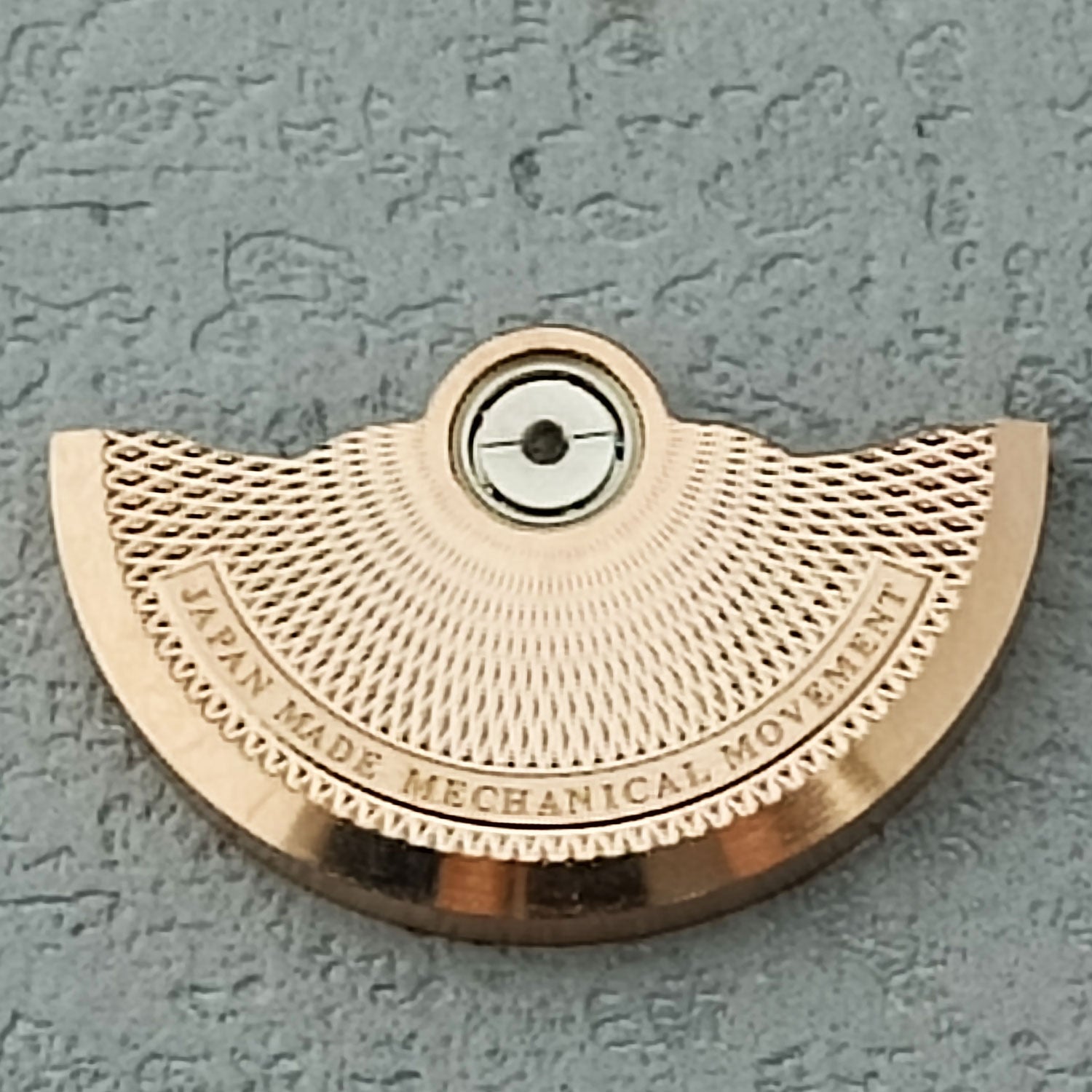 Rose Golden Dense Diamond Pattern Oscillating Weight for NH34 NH35 NH36 NH38