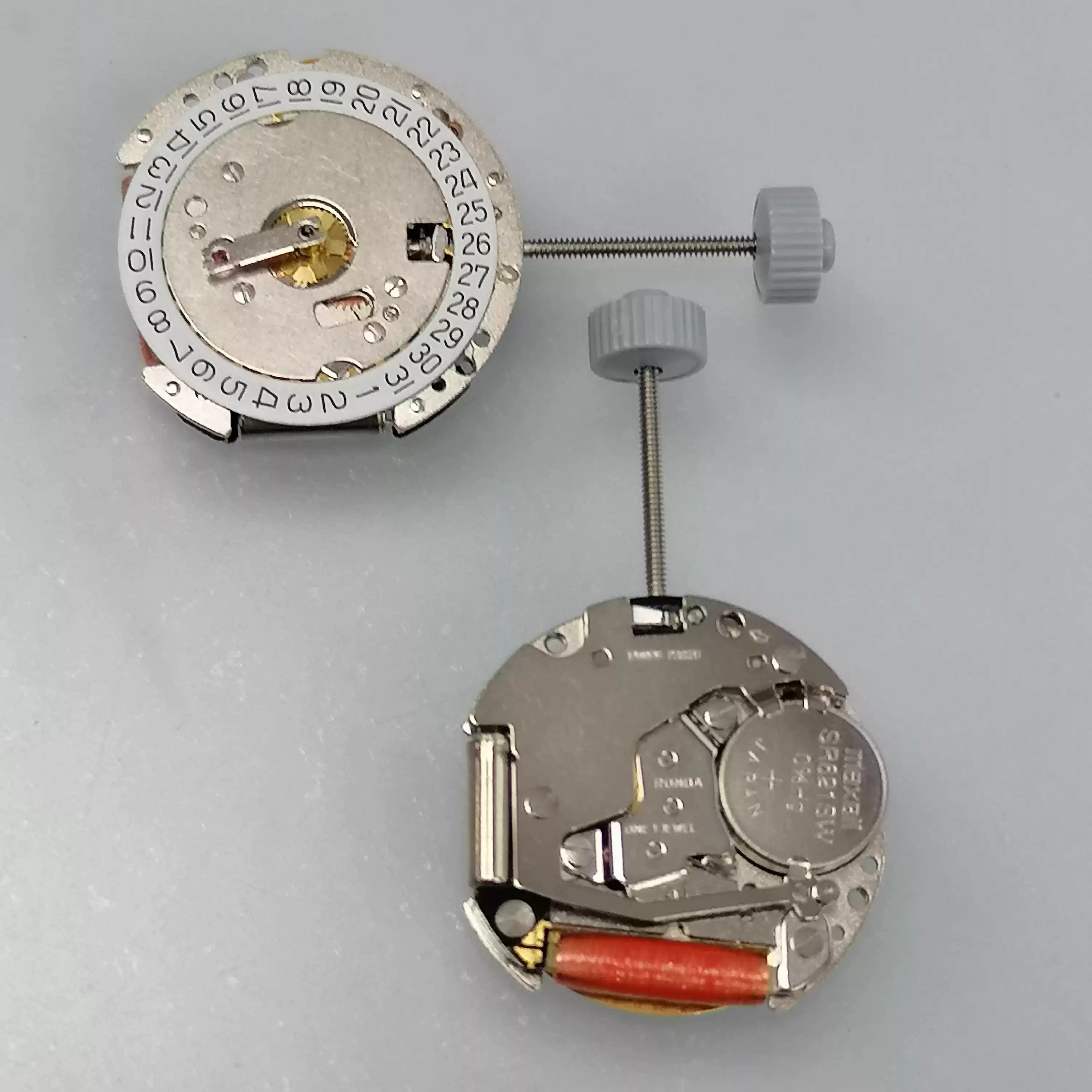 Swiss Part Ronda 775 Quartz Movement Watch Part White Disk Date at 3