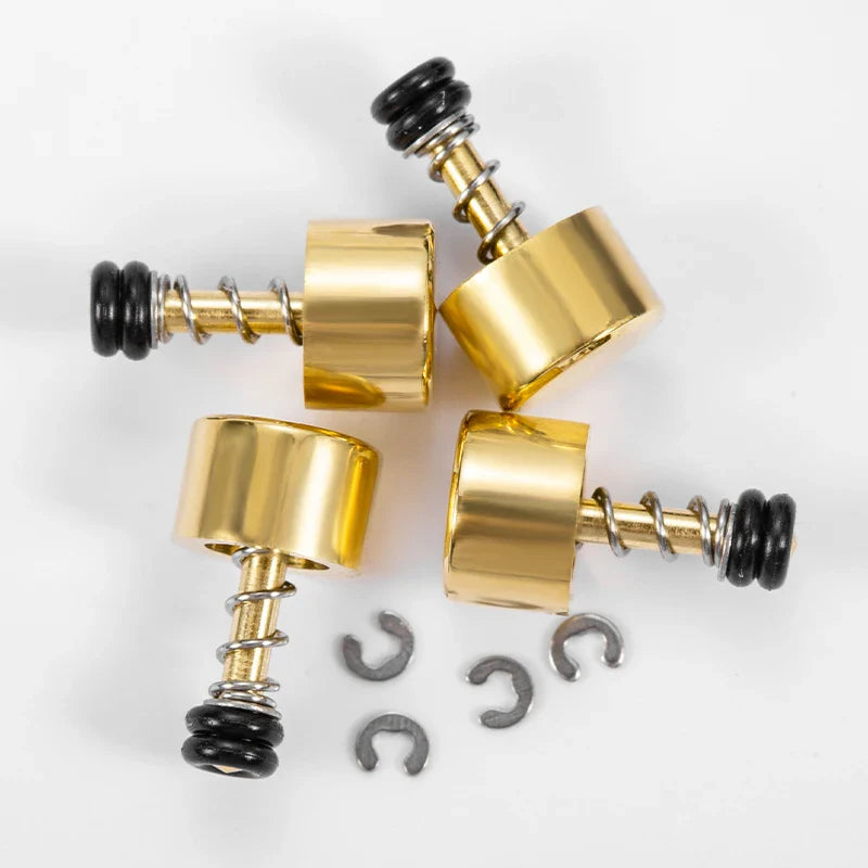 4pcs Gold Watch Push Buttons for Casio GA-2100 Waterproof Stainless Steel