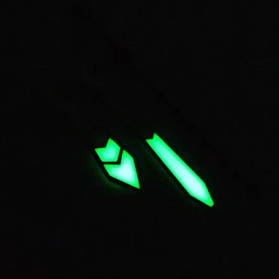 15mm C3 Strong Green Lume Yellow Second Watch Hands Suitable NH35 NH36 4R