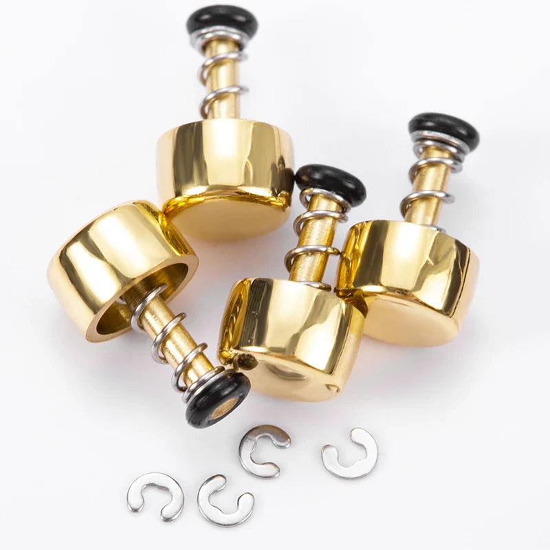 4pcs Gold Watch Push Buttons for Casio GMA-S2100 Waterproof Stainless Steel