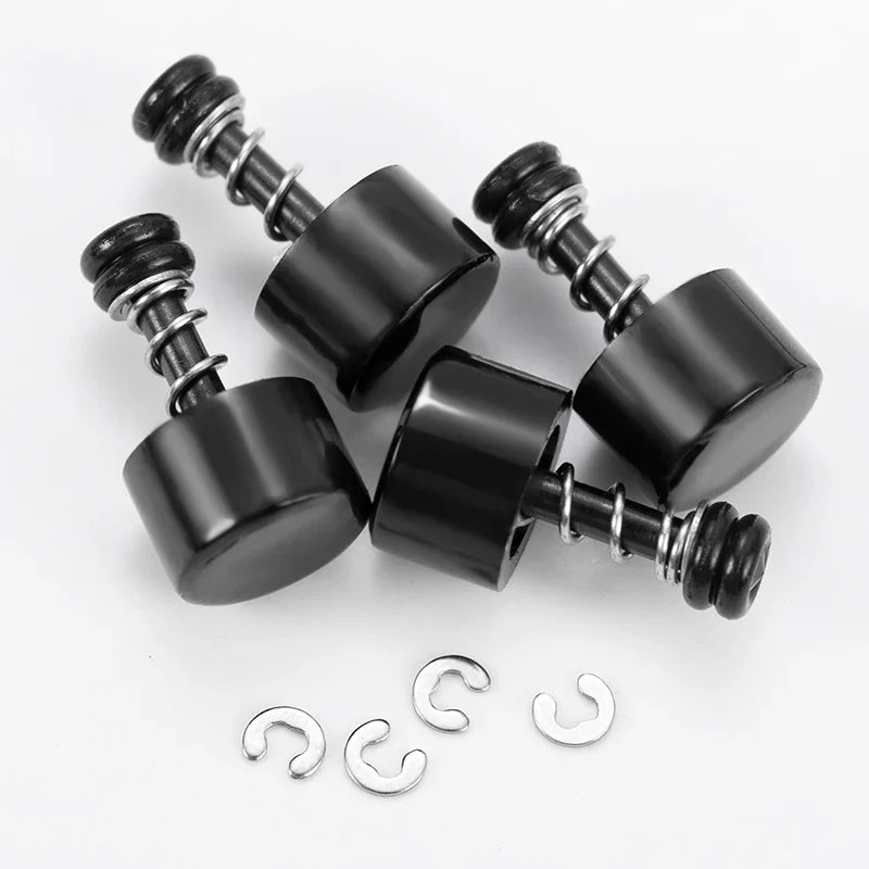 4pcs Black Watch Push Buttons for Casio GA-2100 Waterproof Stainless Steel