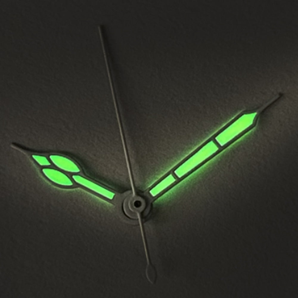 Silver Trim C3 Green Lume Vintage Watch Hands for NH34 NH35 NH36 NH38 NH39 NH70