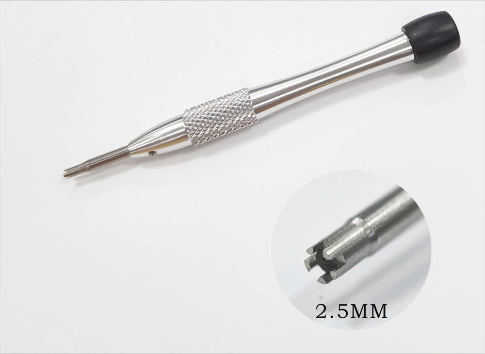 2.5mm 5 Prongs Watch Bezel Cover Remove Screwdriver for Richard Miller