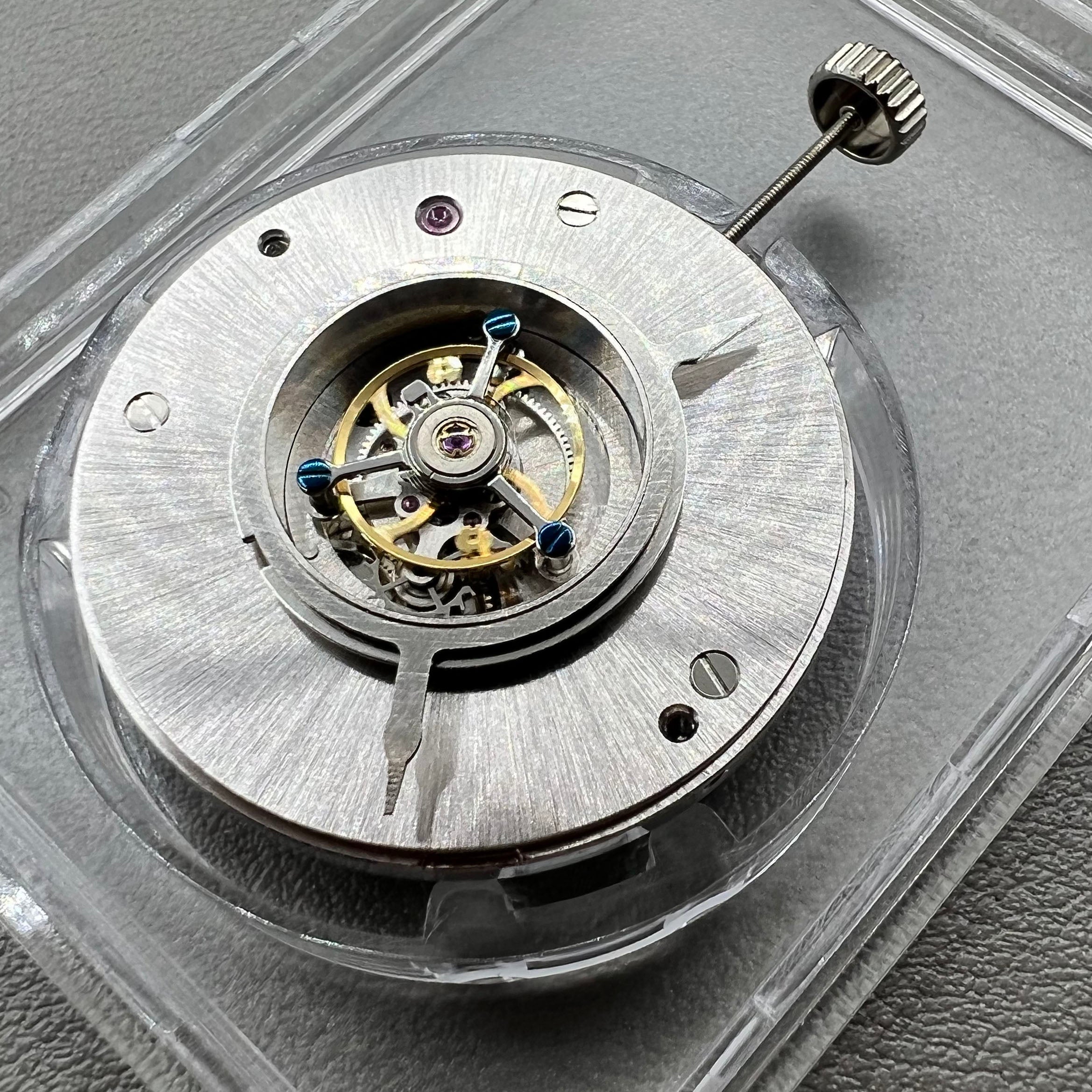 Hangzhou 3JZ0E Tourbillon Automatic Mechanical Movement 2 Hands