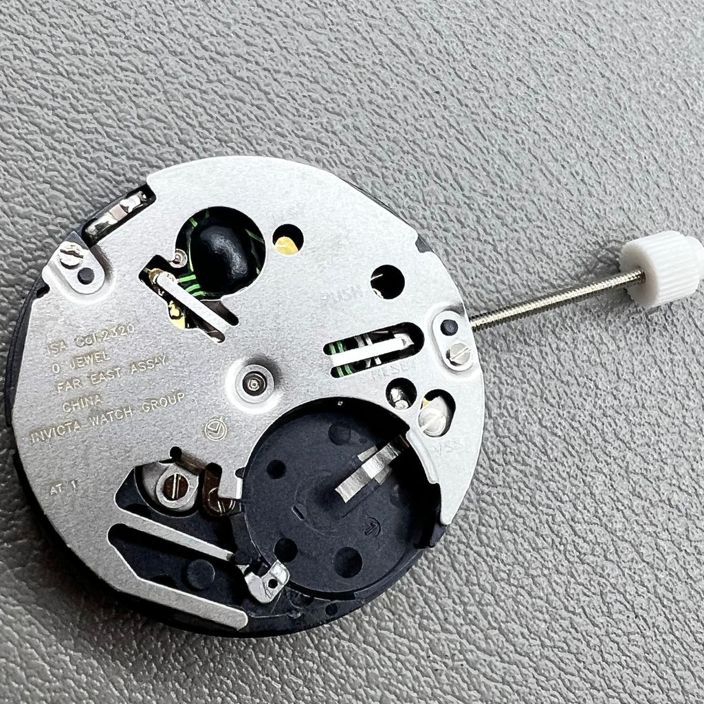 Swiss ISA 2320 White Dial Quartz Movement Date@3