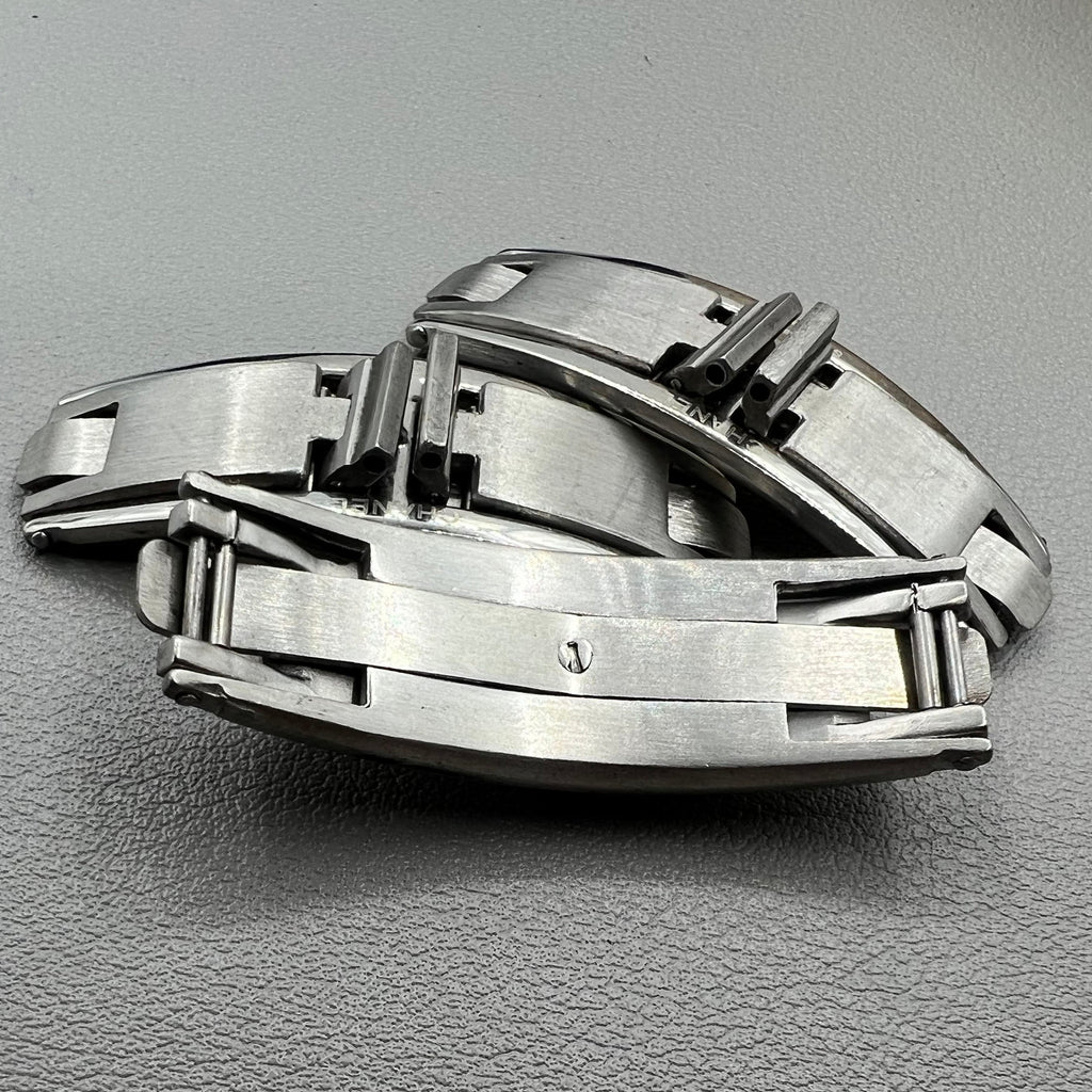 3X 7.6mm Width Stainless Steel Clasps Ceramic Butterfly Buckle J12 Elastic