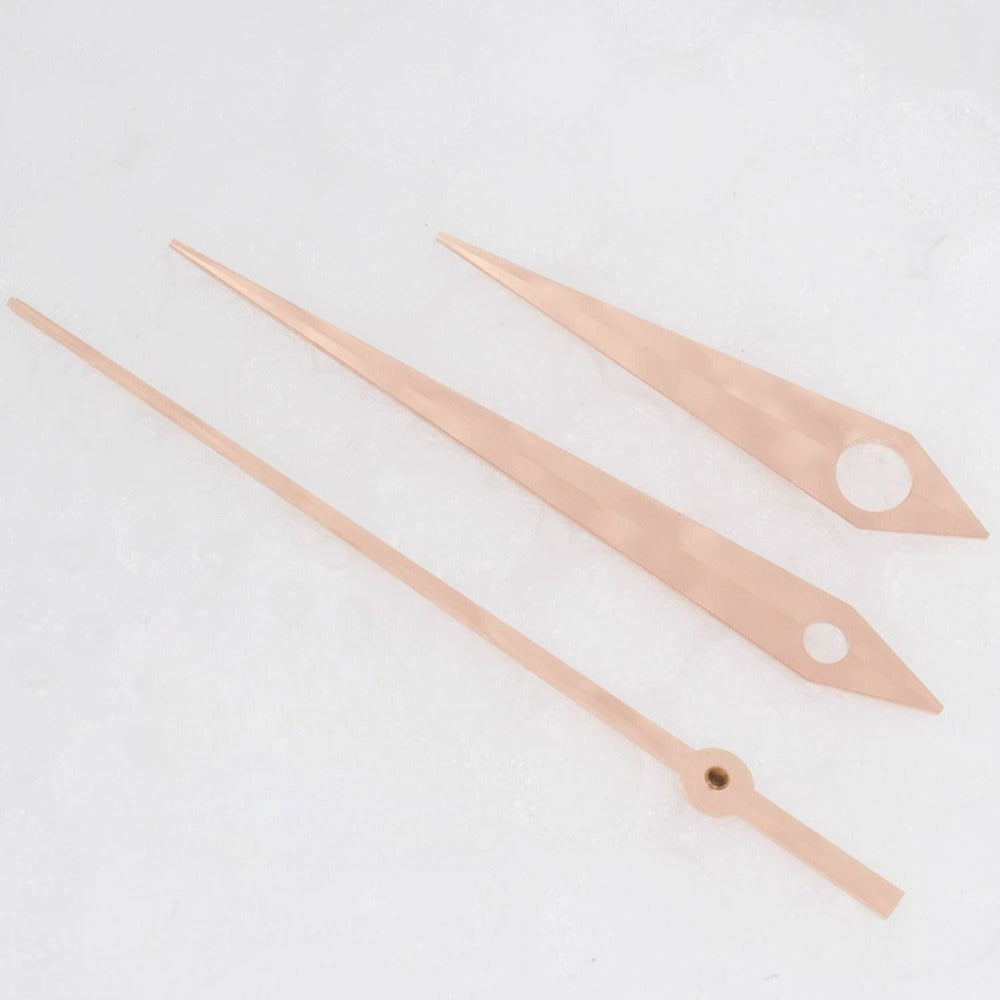 9.5X14.5X16mm Rose Golden Arrow Shape Watch Hands for ETA2824 Movement