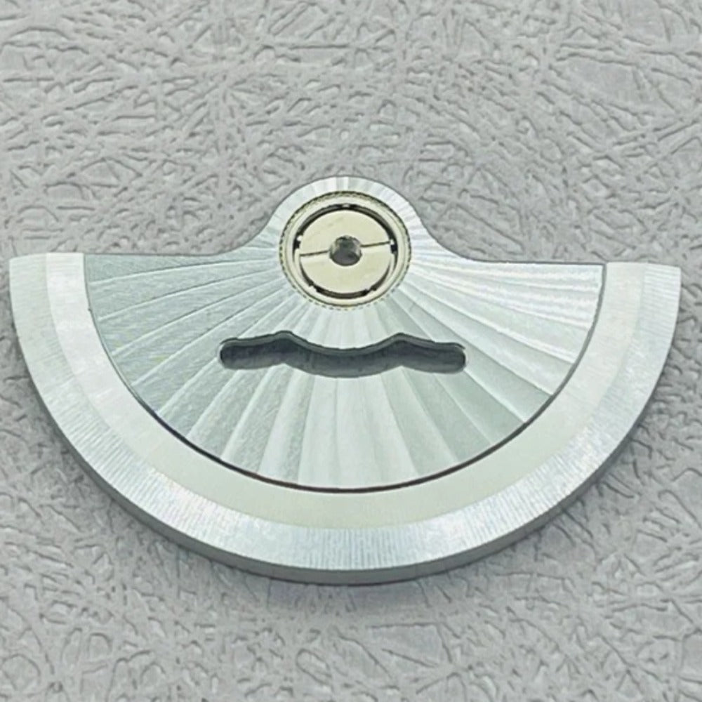 Silver Radioactive Stripe with Middle Hollow Oscillating Weight for NH35 NH36