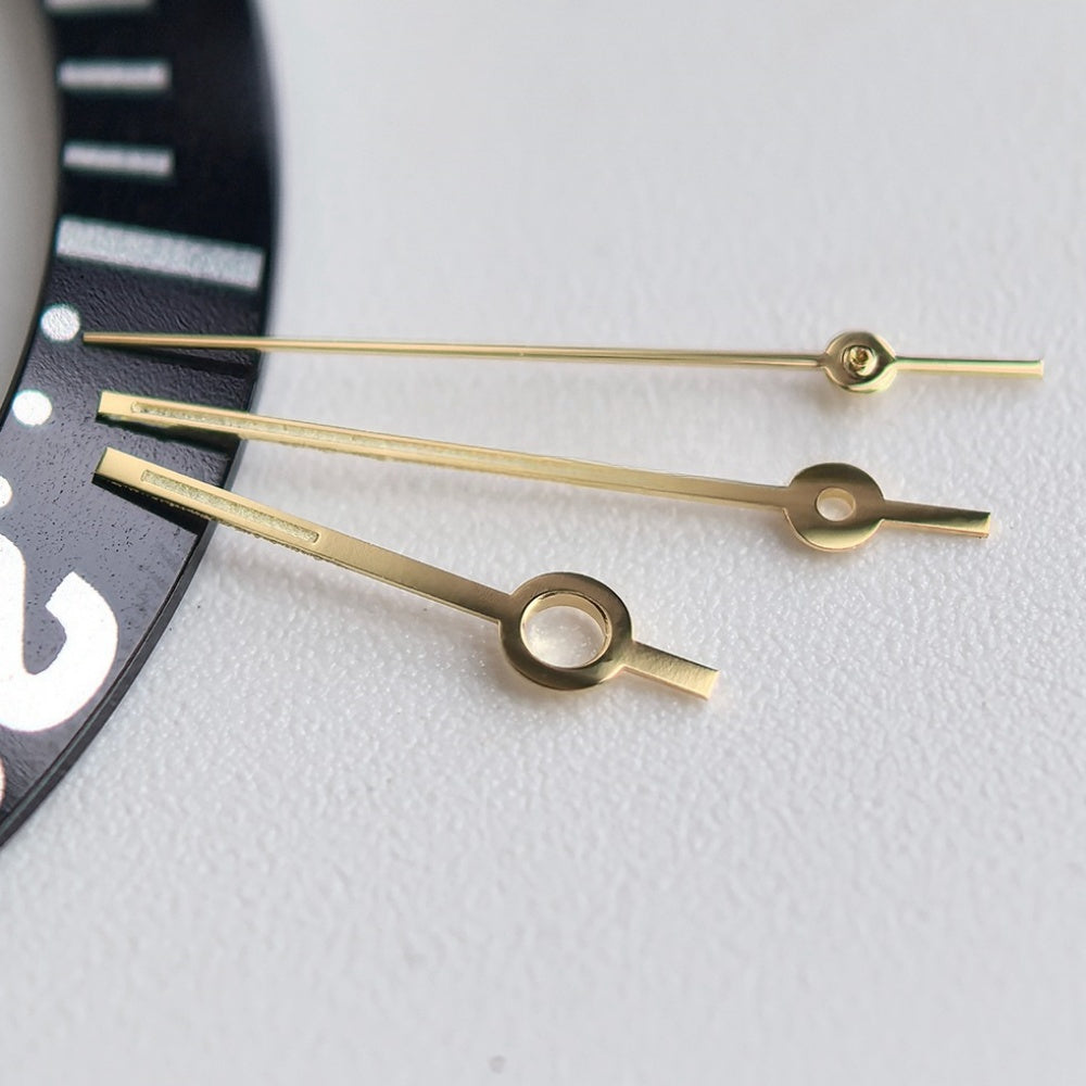 8x12x12.5mm Golden Green Luminous Watch Hands for Omega 1120 Movement